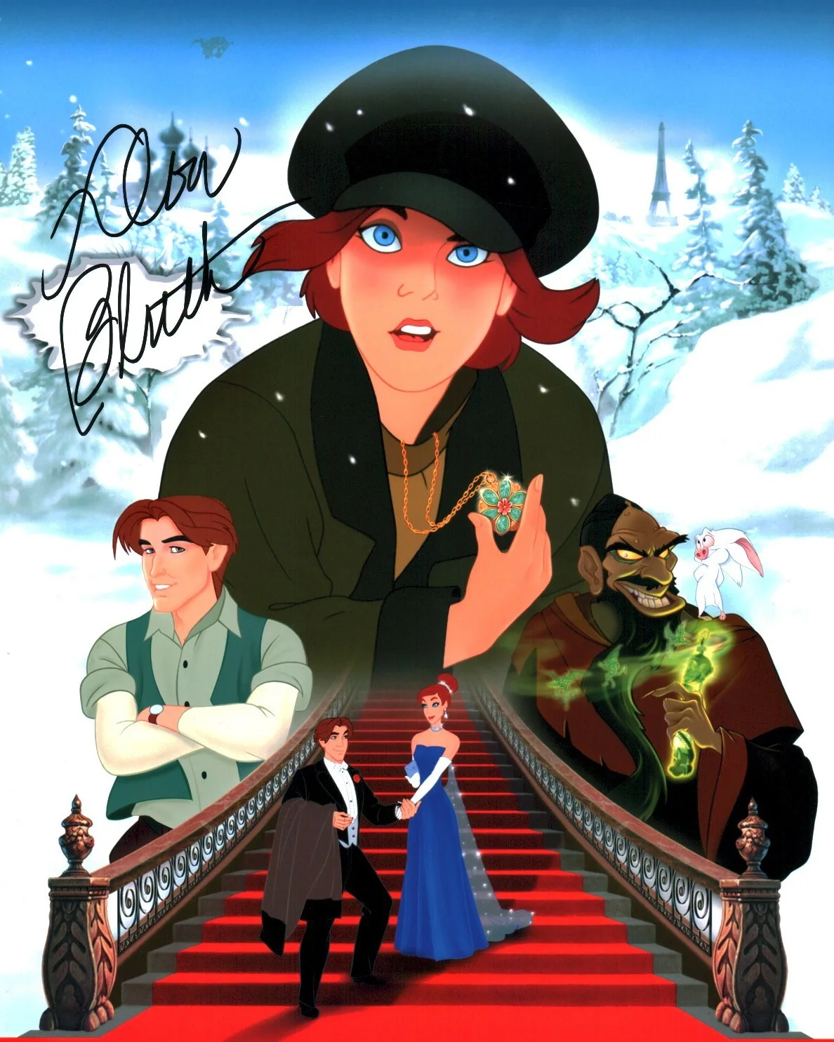 Don Bluth — Don Bluth Anastasia 8x10 Signed Photo JSA Certified Autograph