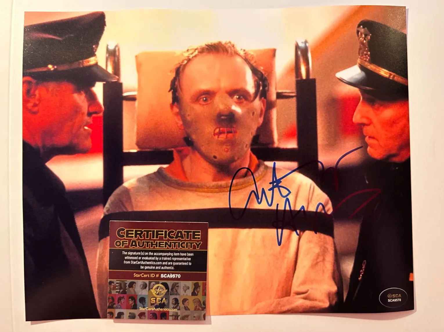 Anthony Hopkins — ANTHONY HOPKINS Signed (Hannibal Lecter) 8x10 Authentic Original Autograph w/COA, image 5