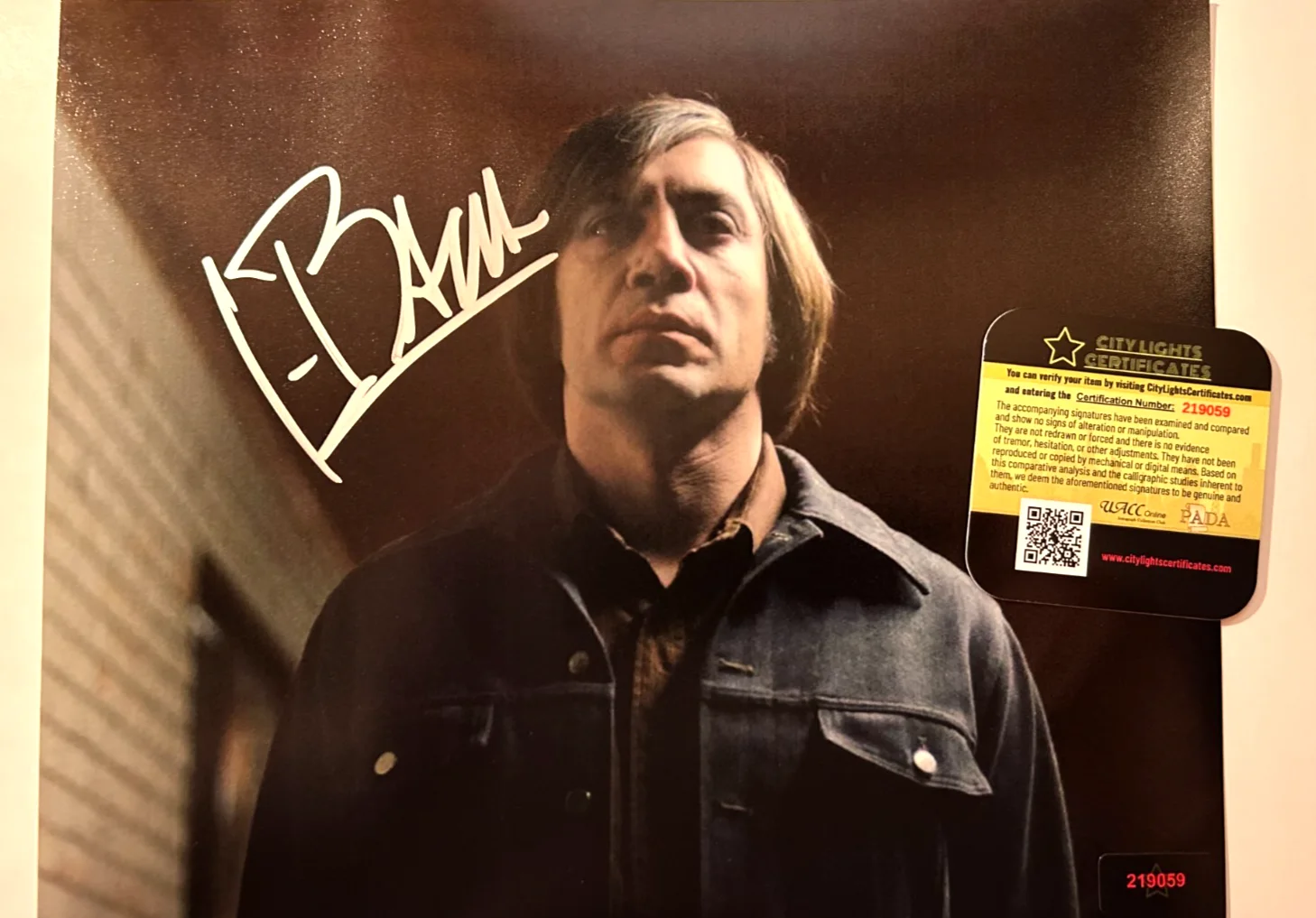 Javier Bardem — Javier Bardem Signed 8x10" Authentic Original Autograph GENUINE w/COA, image 3