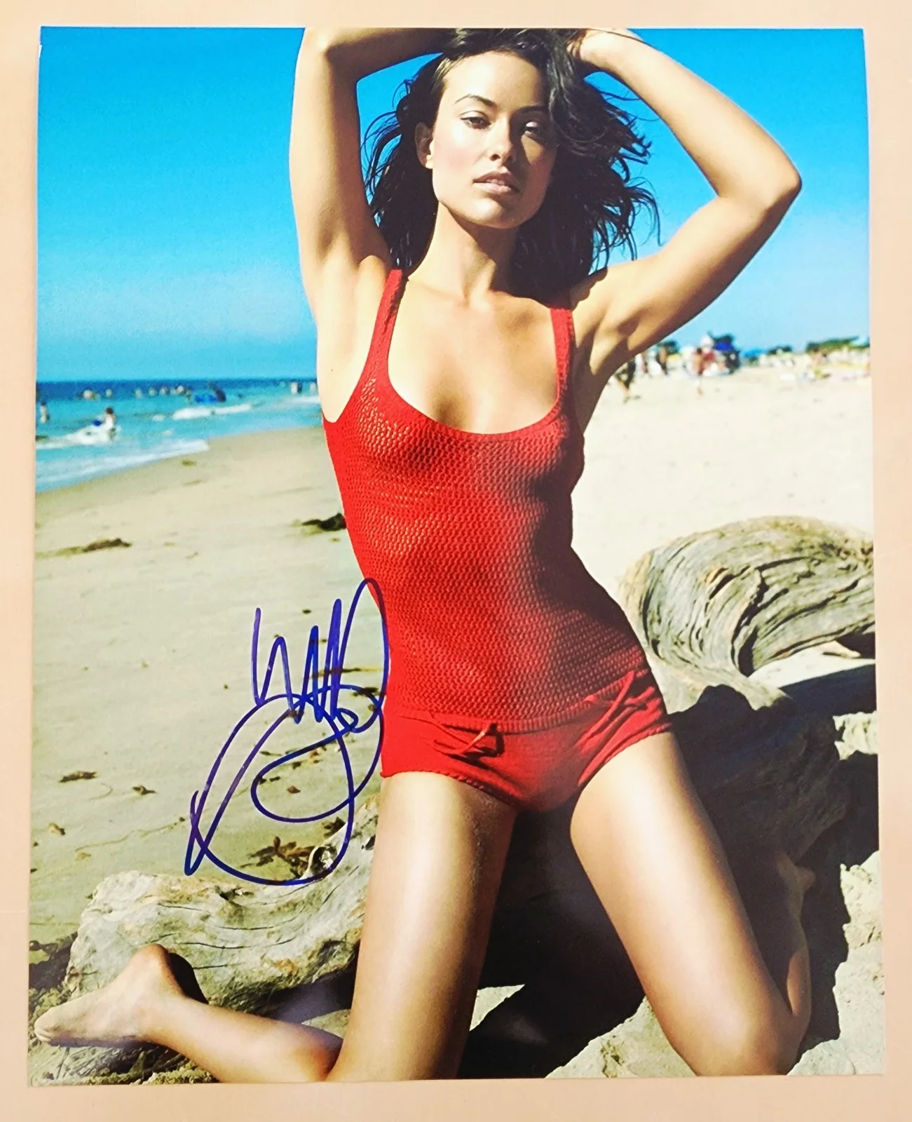 Olivia Wilde Signed Sexy 8x10 Photo Actress Director RAD, image 2
