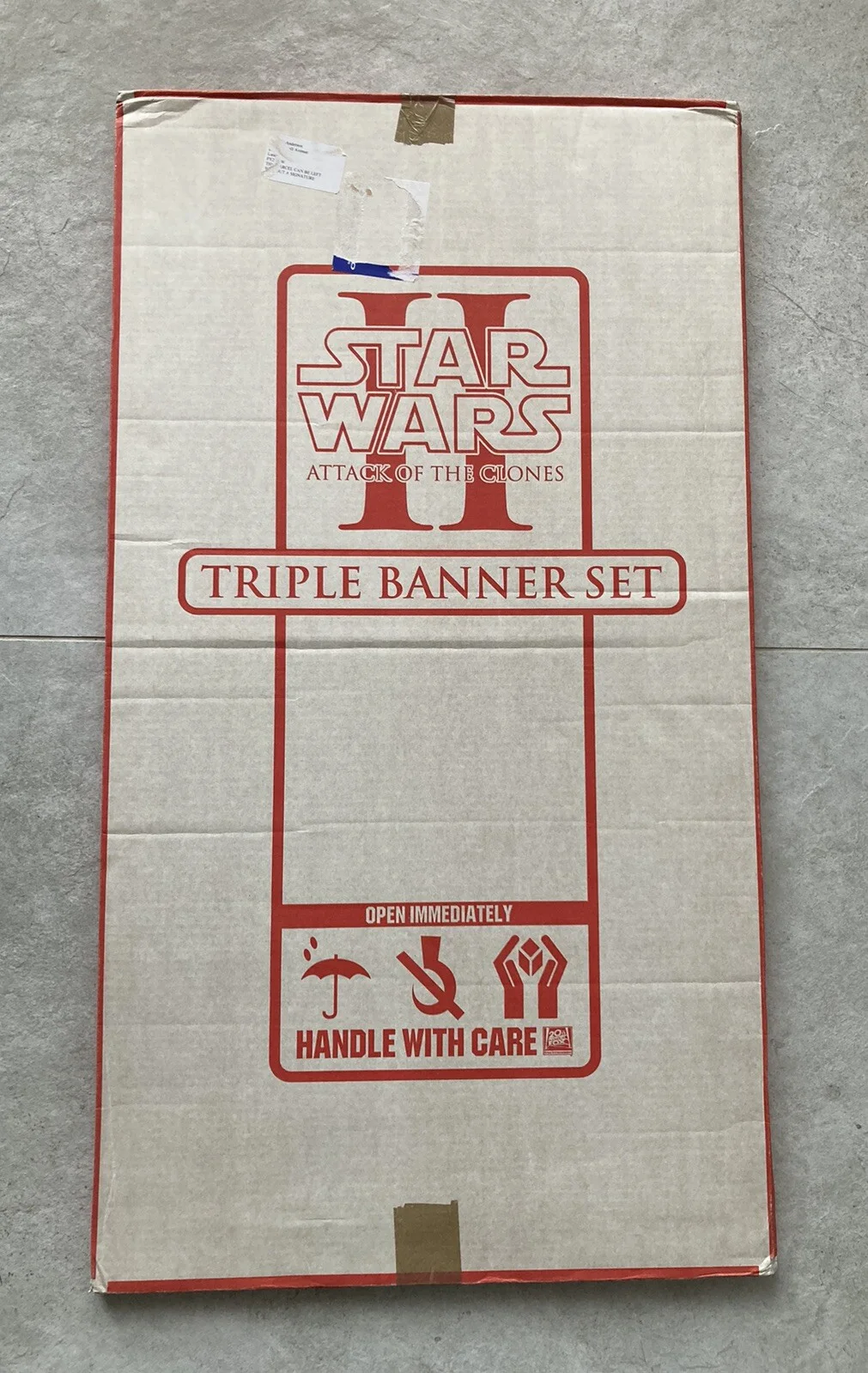 Star Wars Attack of Clones Triple Banner Set Promotional Display & Outer Mailer, image 4