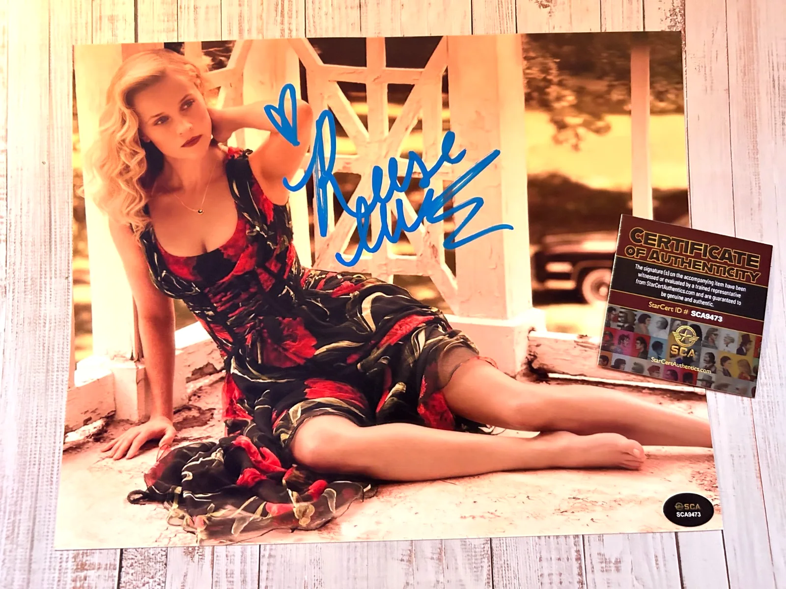 Reese Witherspoon — Reese Witherspoon: LEGALLY BLONDE Signed 8x10" Authentic Autograph GENUINE w/COA