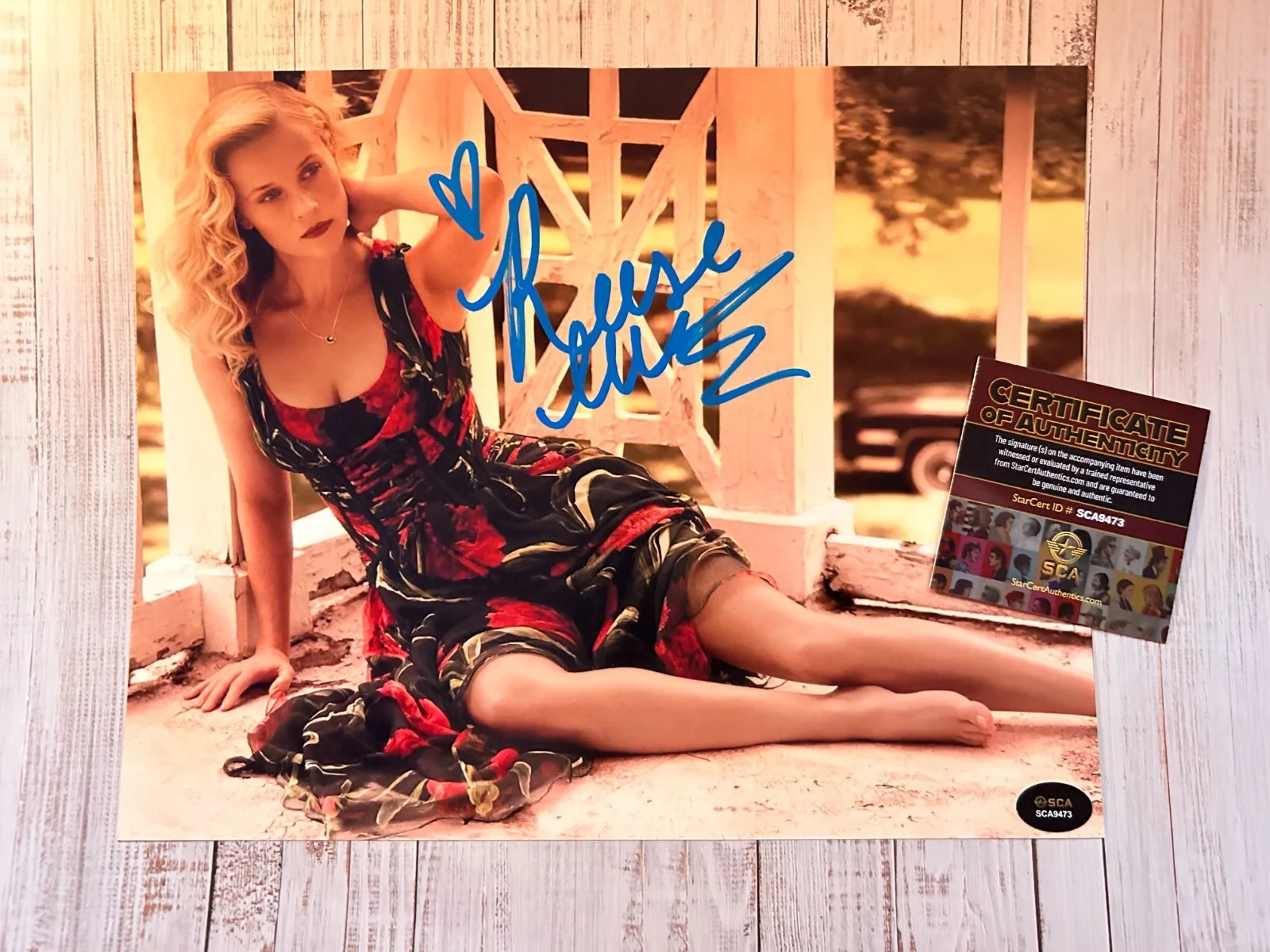 Reese Witherspoon — Reese Witherspoon: LEGALLY BLONDE Signed 8x10" Authentic Autograph GENUINE w/COA, image 4