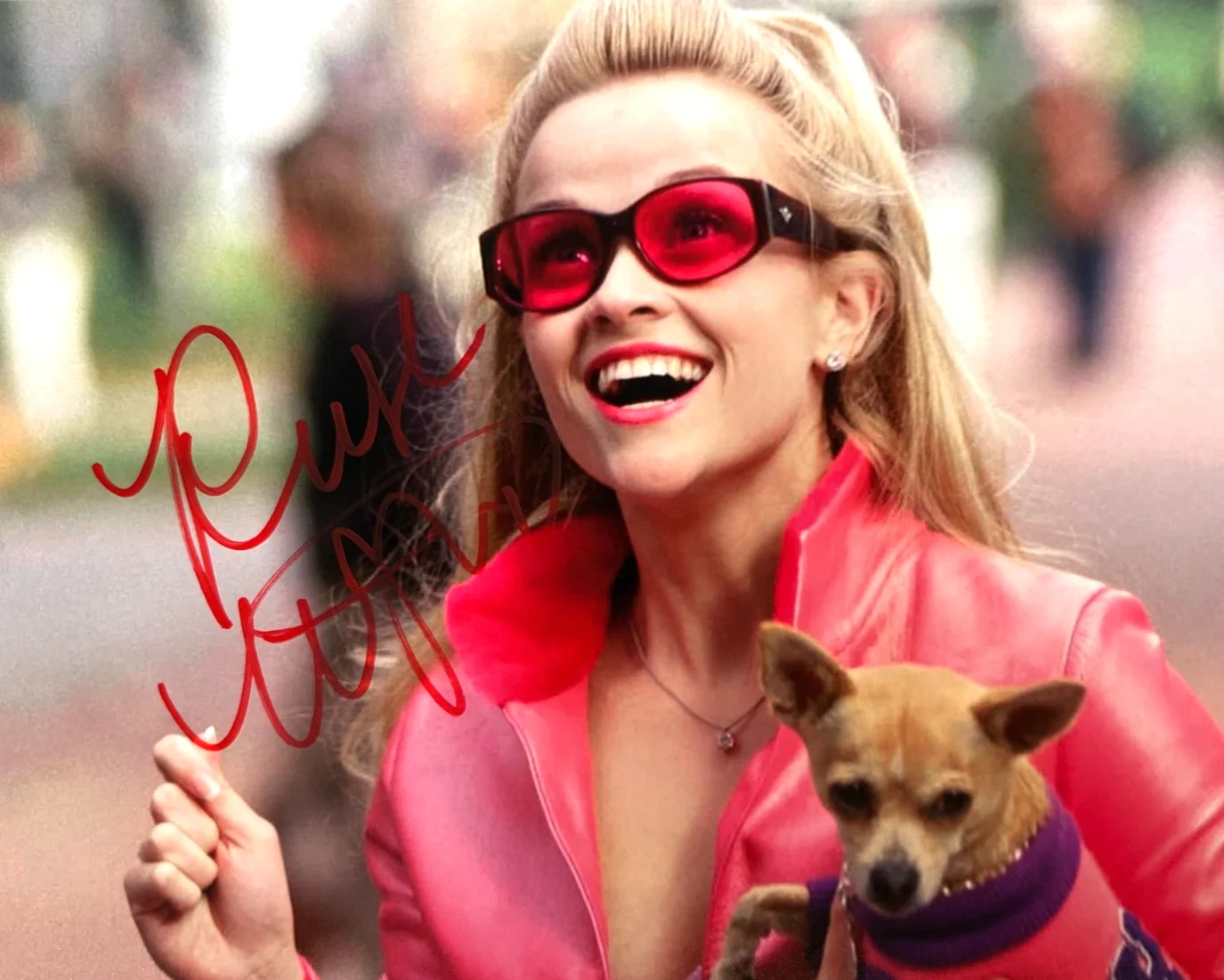 Reese Witherspoon — Reese Witherspoon: LEGALLY BLONDE Signed 8x10" Authentic Autograph GENUINE w/COA