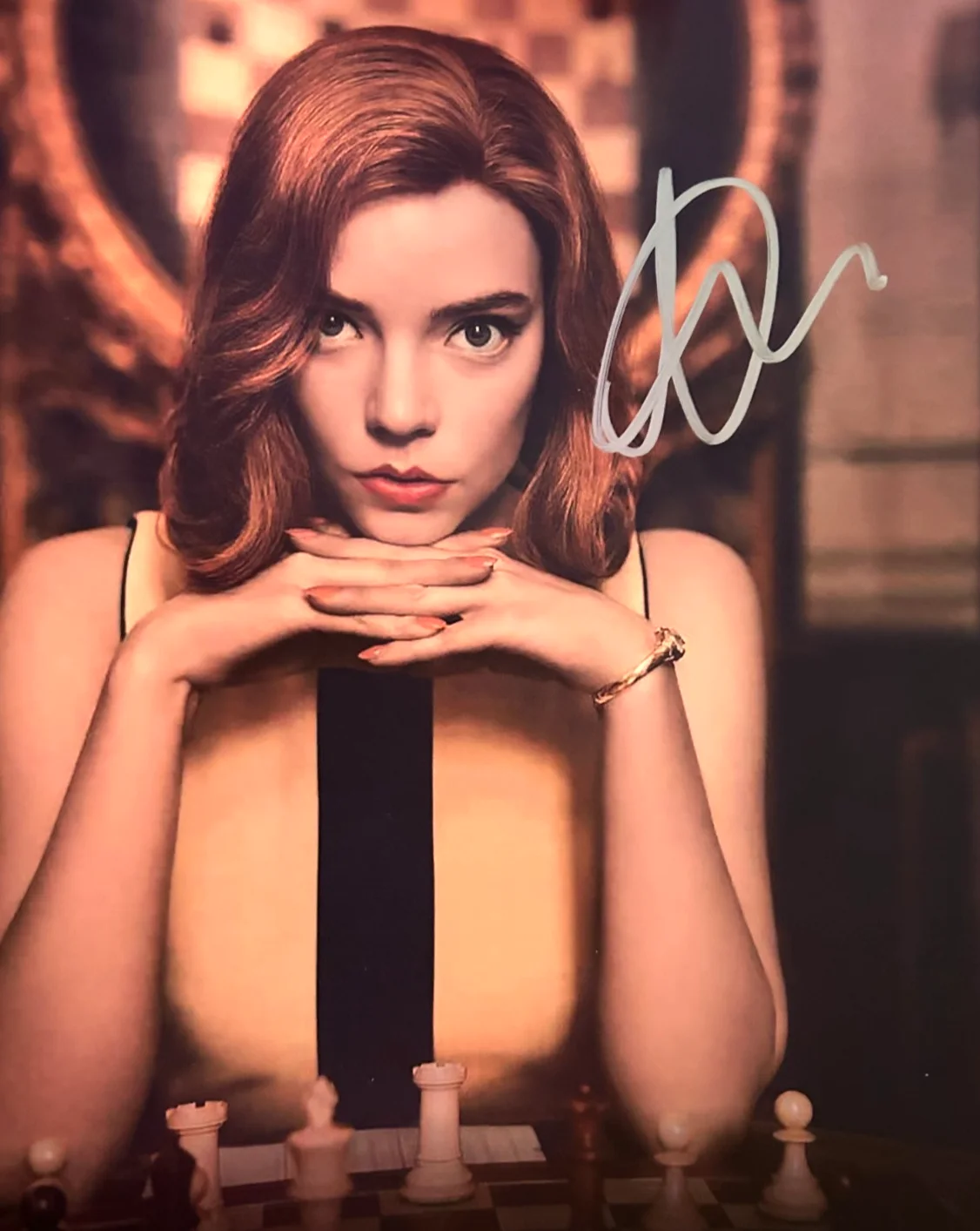 Anya Taylor-Joy — Anya Taylor-Joy Signed Original 8x10" Authentic Autograph GENUINE w/COA