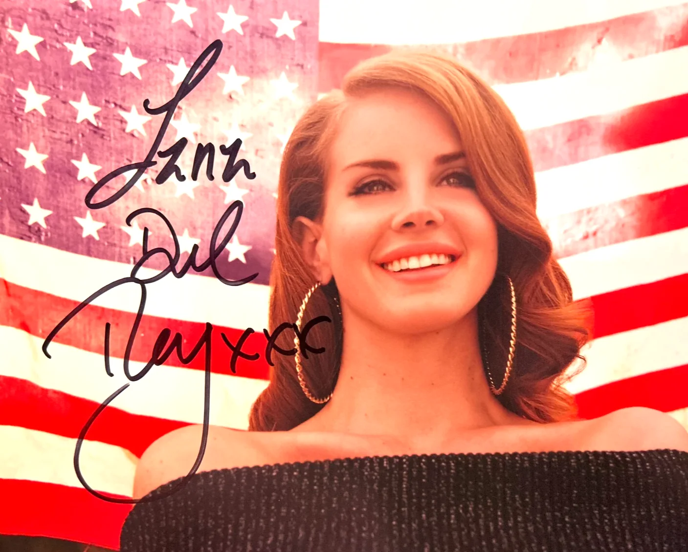 LANA DEL REY Signed 8x10" Authentic Original Autograph GENUINE w/COA Certificate, image 3