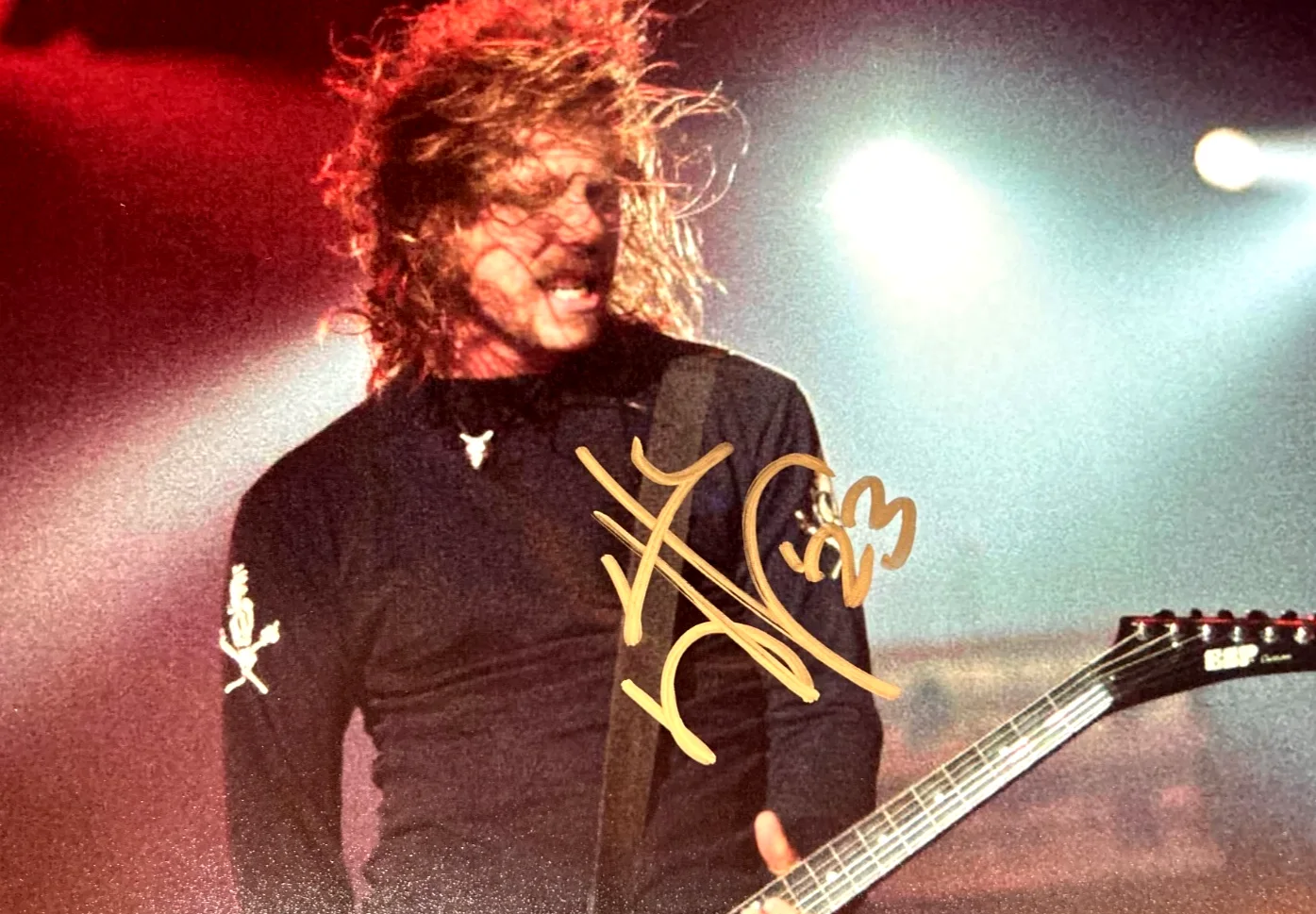 James Hetfield METALLICA Signed 8x10" Authentic Original Autograph GENUINE w/COA, изображение 3