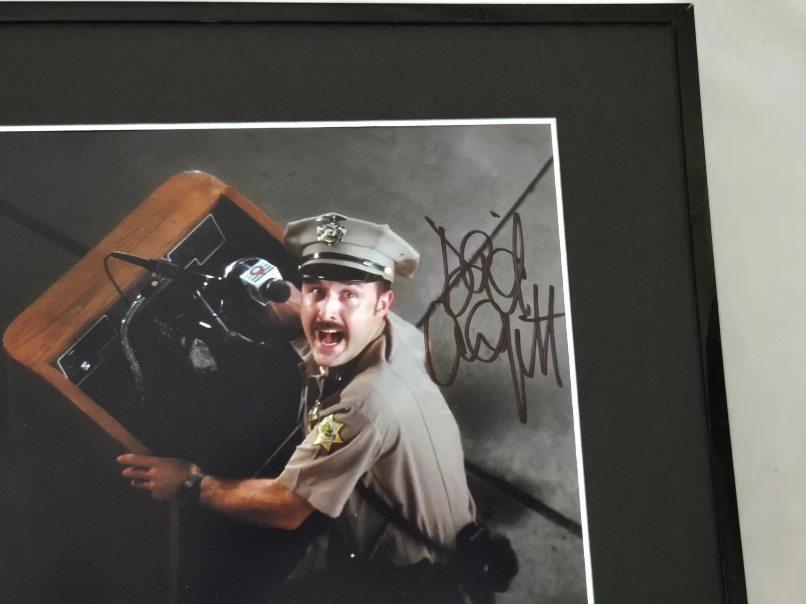 David Arquette Scream Signed Photo Framed 11x14 Display AW, image 2