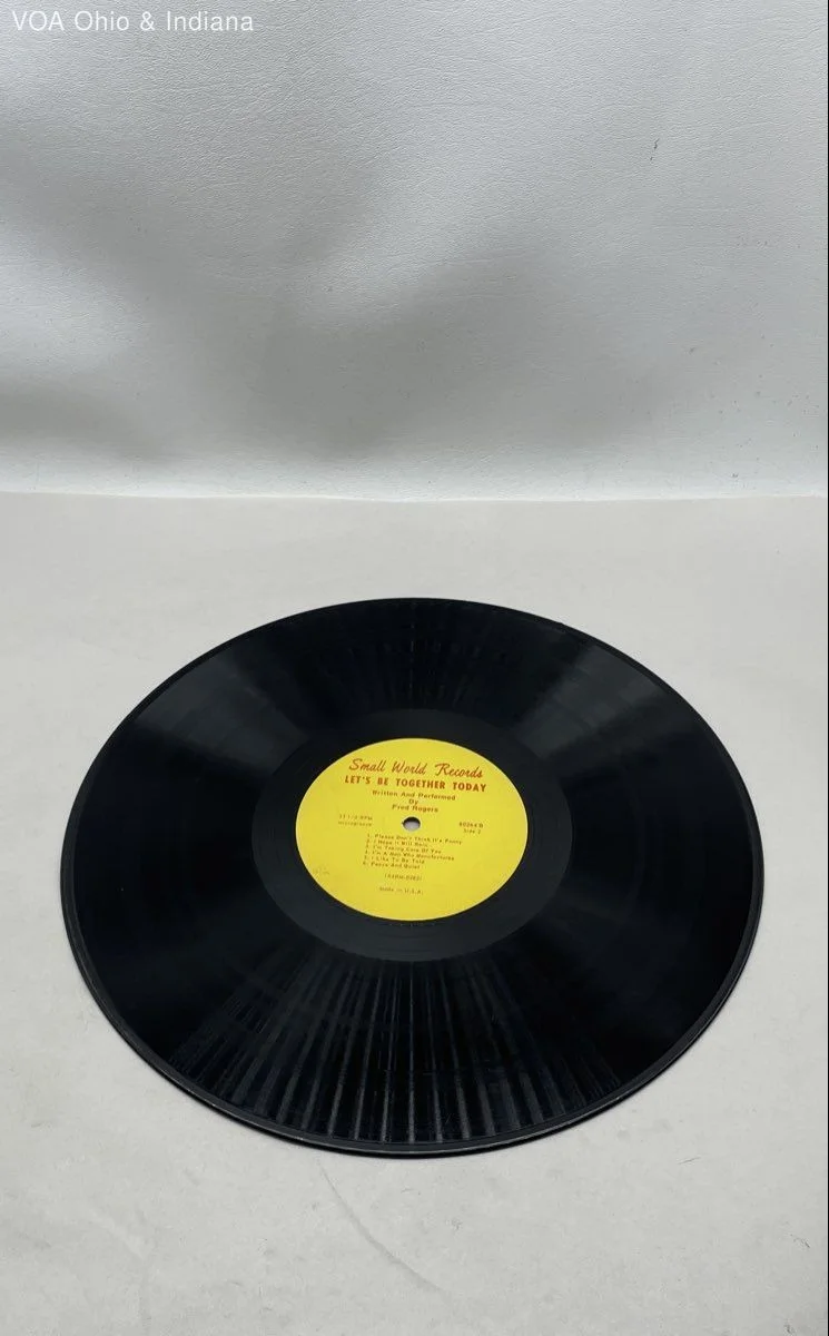 Mister Rogers Let's Be Together Today Vinyl LP Record Small World Records 80264, image 4