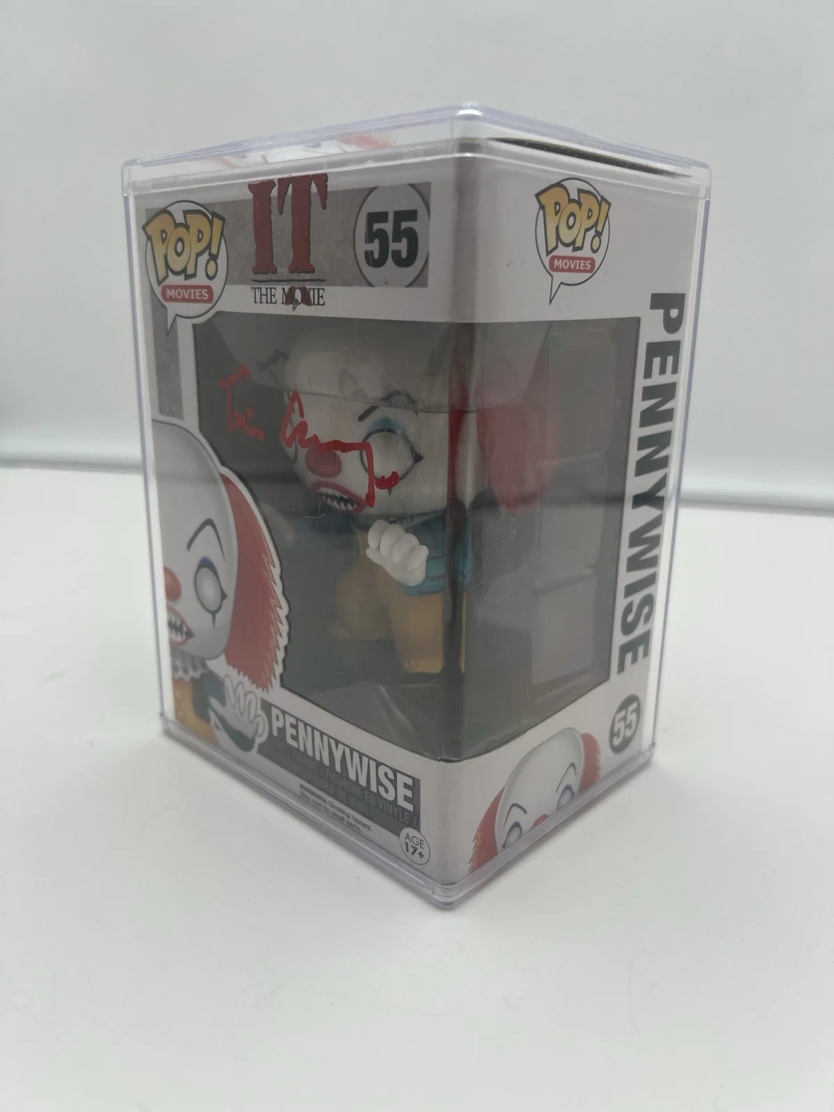 Tim Curry — Tim Curry Autographed Signed Pennywise IT The Movie Funko Pop #55 Vaulted, изображение 4