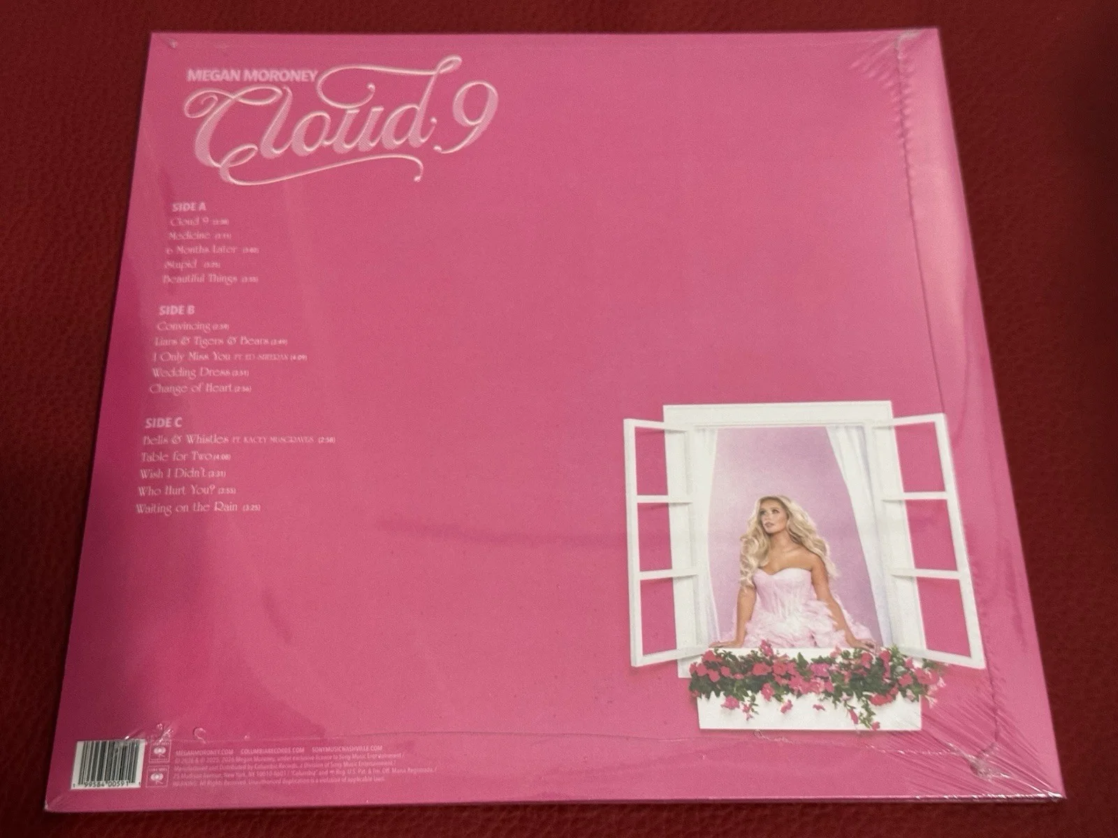 Megan Maroney Signed Autographed Cloud 9 Vinyl Record SEALED NEW, image 2