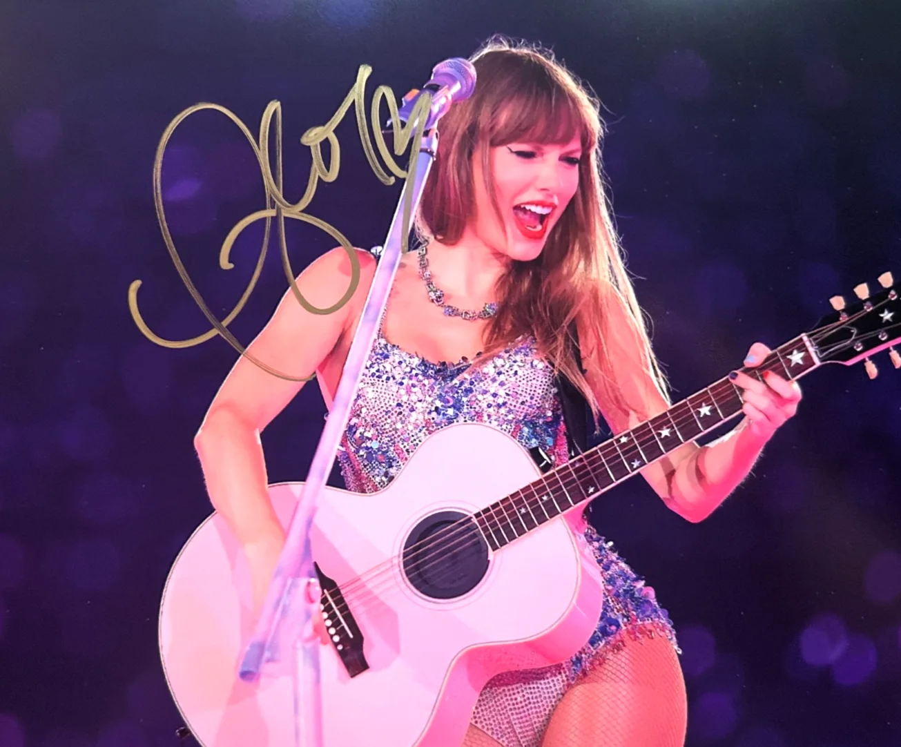 TAYLOR SWIFT Signed 8x10" Photo Authentic Original Autograph Signature w/COA, изображение 3