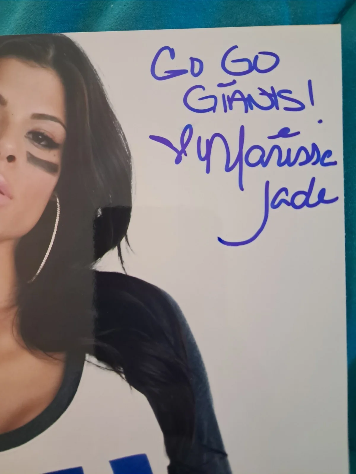Marissa Jade Signed 8x10 Photo Tv Star, Model, Actress, изображение 2