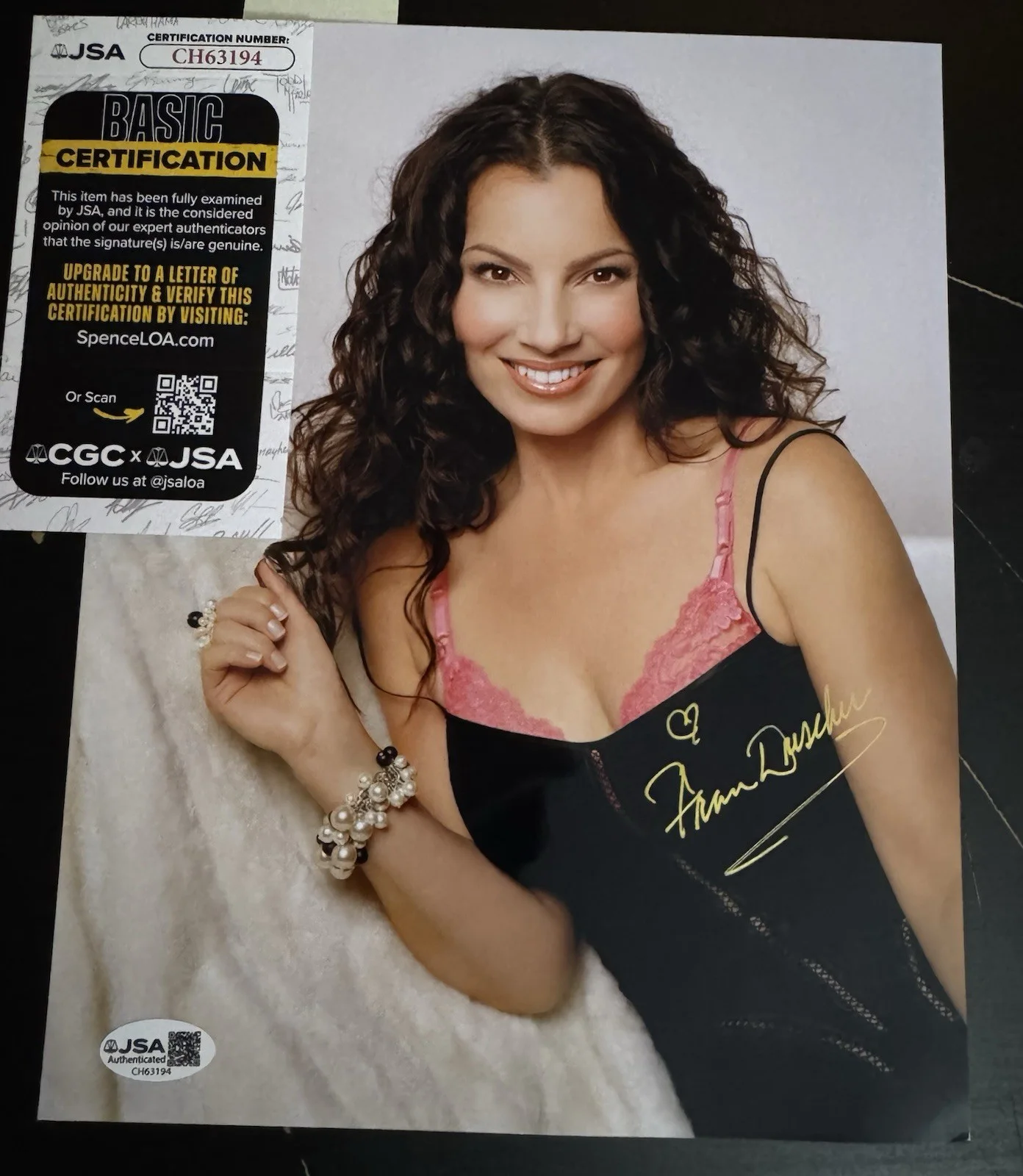 Fran Drescher — FRAN DRESCHER Signed 8x10 Autographed Photo JSA COA *READ, изображение 4