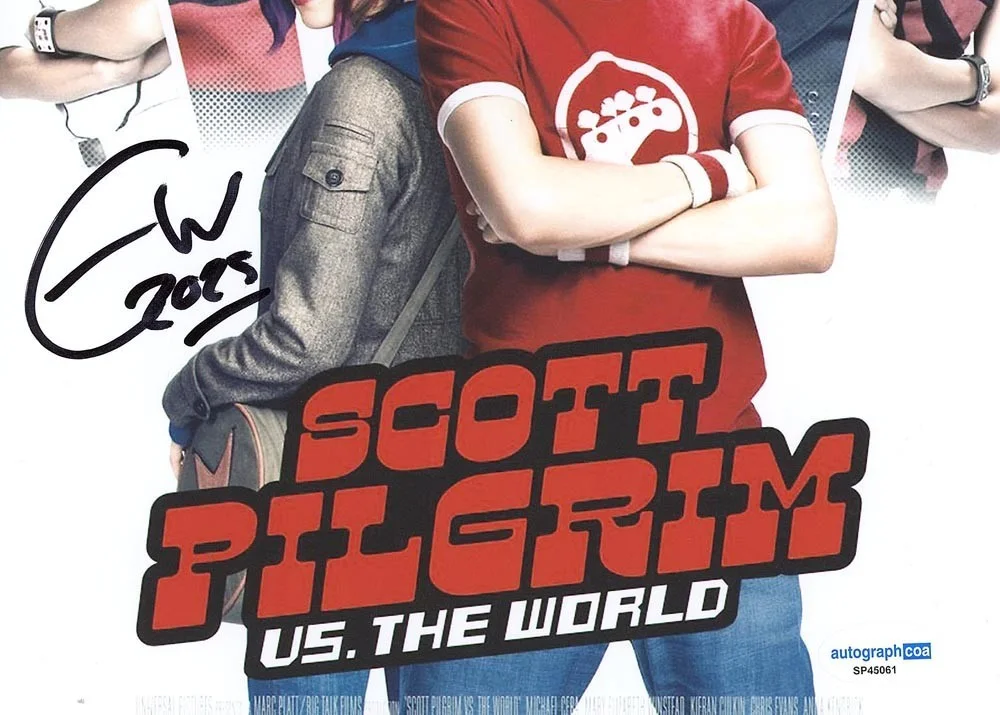 Edgar Wright — Edgar Wright signed "SCOTT PILGRIM vs THE WORLD" 8x10 Photo e EXT PROOF Dir ACOA, image 5