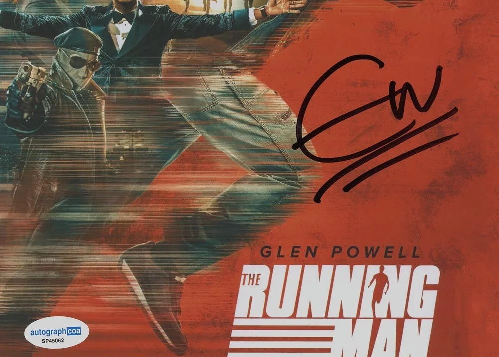 Edgar Wright — Edgar Wright signed "THE RUNNING MAN" 8x10 Photo AUTOGRAPHED f Director ACOA COA, изображение 4