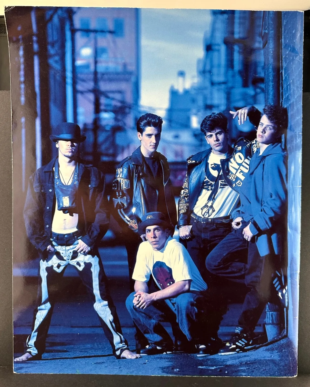 1991 New Kids On The Block 11"x14" Concert Program Signed By 5 w/ Ticket Stubs, изображение 5