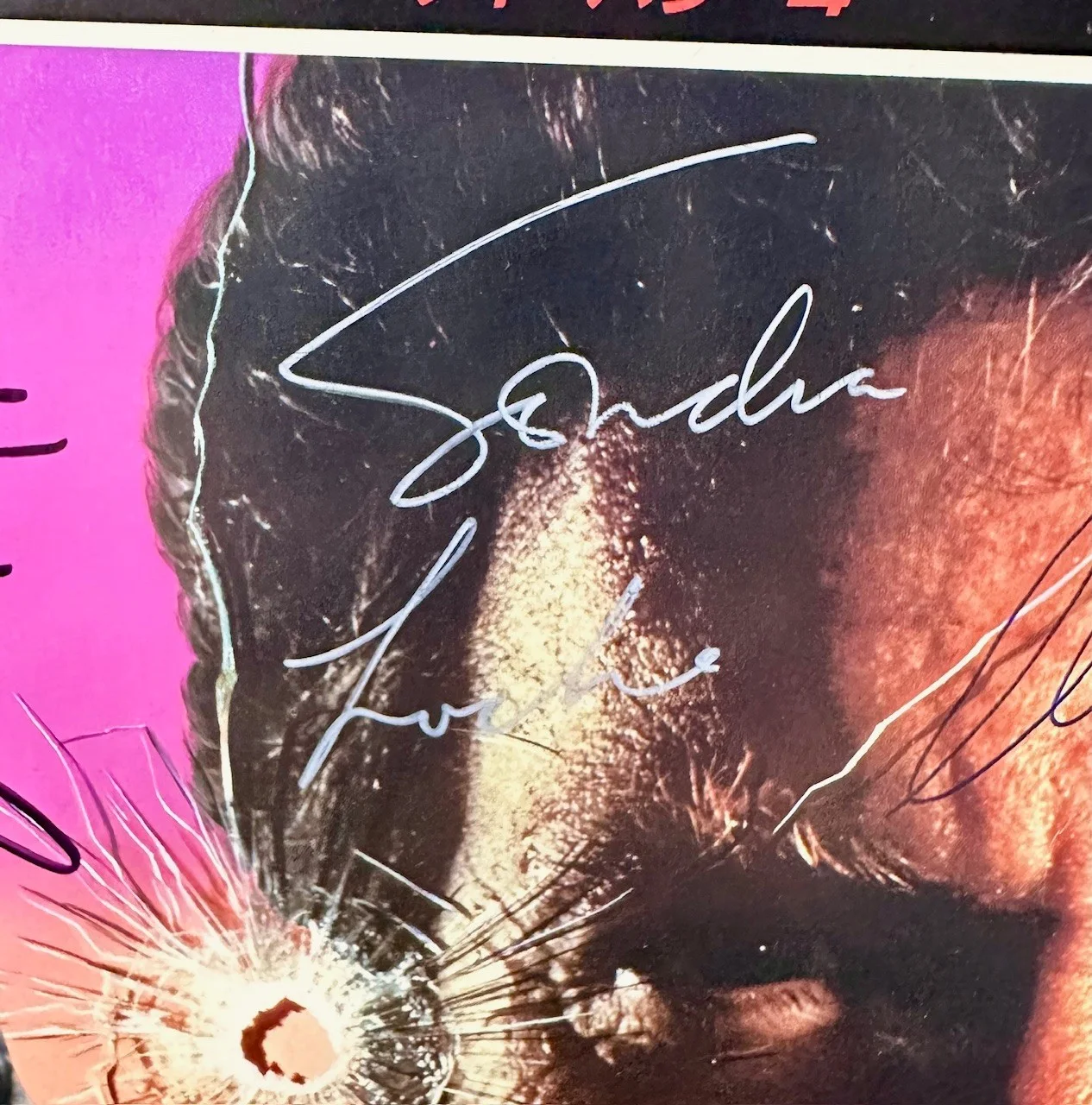 Cast — 1983 Sudden Impact Movie Program Cast Signed By 5 Clint Eastwood Sondra Locke, image 3