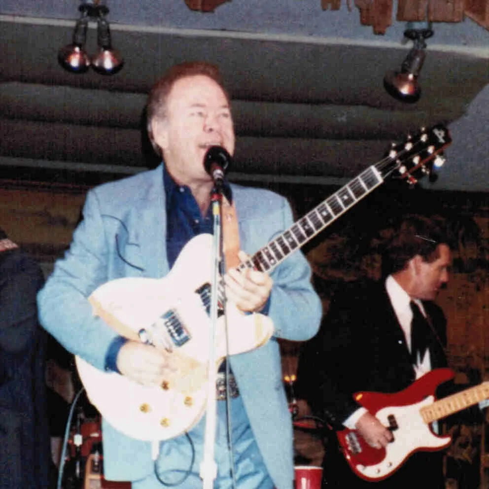 1988 Roy Clark Signed Autograph w/Fan Taken 3.5 x 3.5 OOAK Photo Ticket Stub VTG, изображение 4
