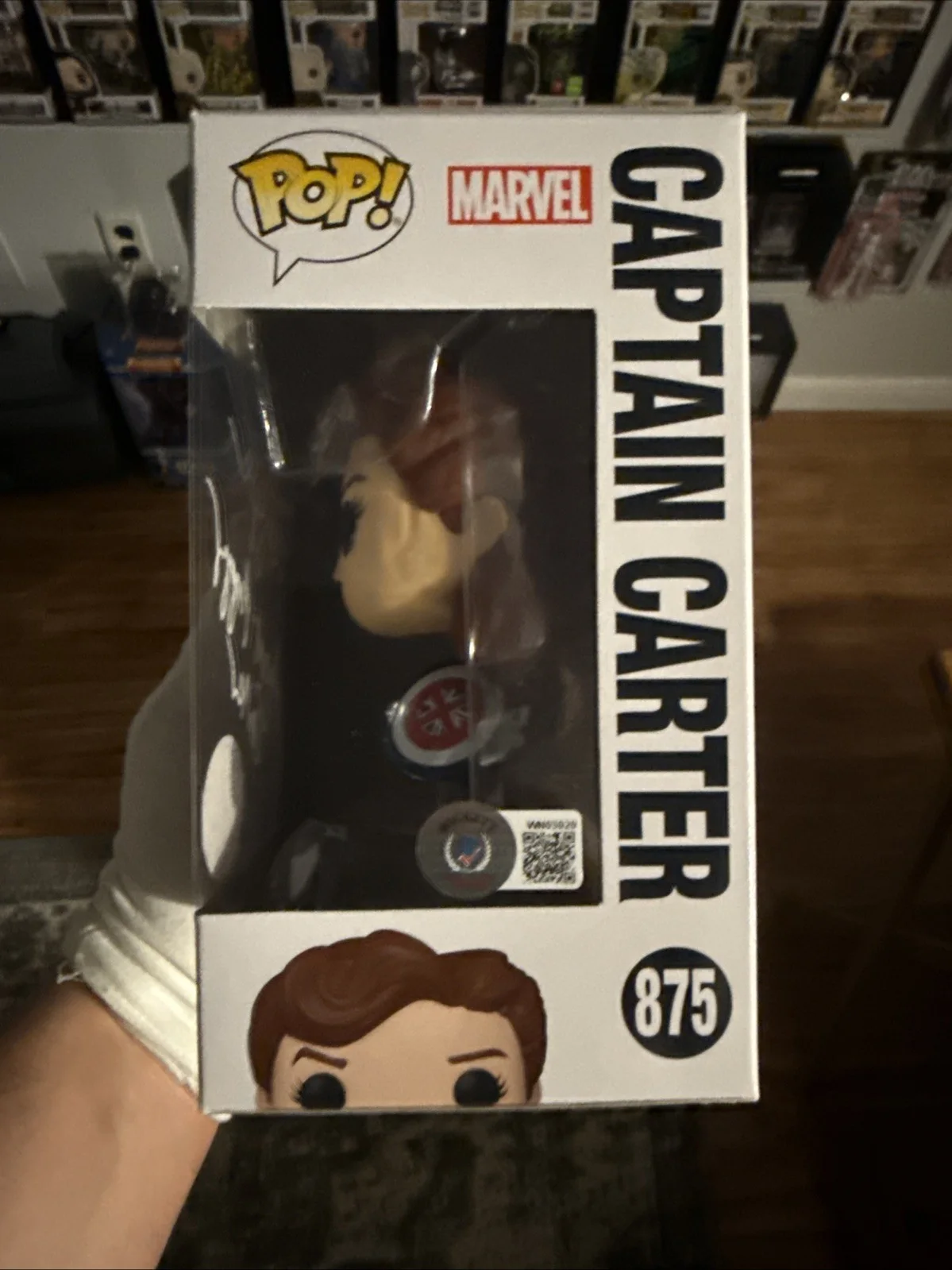 Hayley Atwell — Hayley Atwell Signed Captain Carter What If #875 Exc Funko - Auto & C.N. Beckett, изображение 2