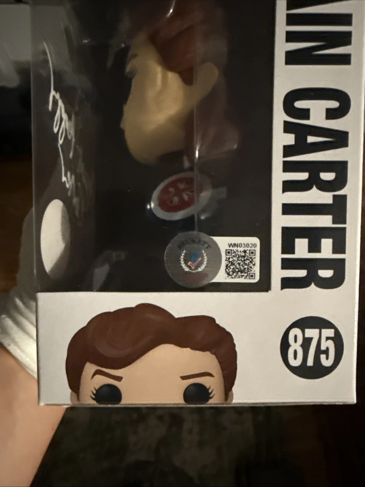 Hayley Atwell — Hayley Atwell Signed Captain Carter What If #875 Exc Funko - Auto & C.N. Beckett, изображение 3