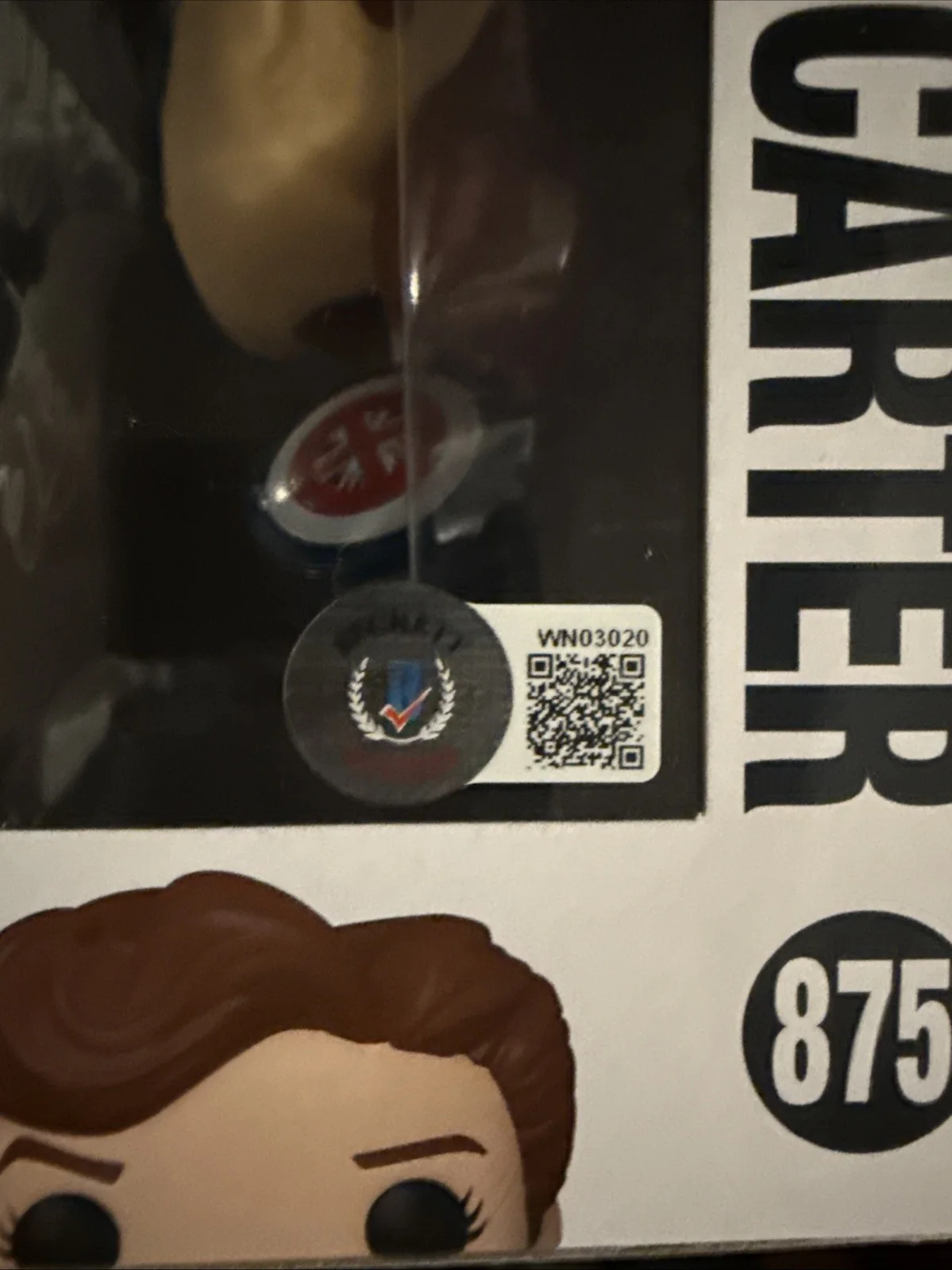 Hayley Atwell — Hayley Atwell Signed Captain Carter What If #875 Exc Funko - Auto & C.N. Beckett, изображение 4