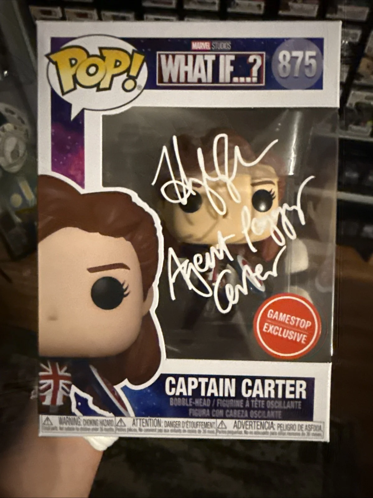 Hayley Atwell — Hayley Atwell Signed Captain Carter What If #875 Exc Funko - Auto & C.N. Beckett, изображение 5