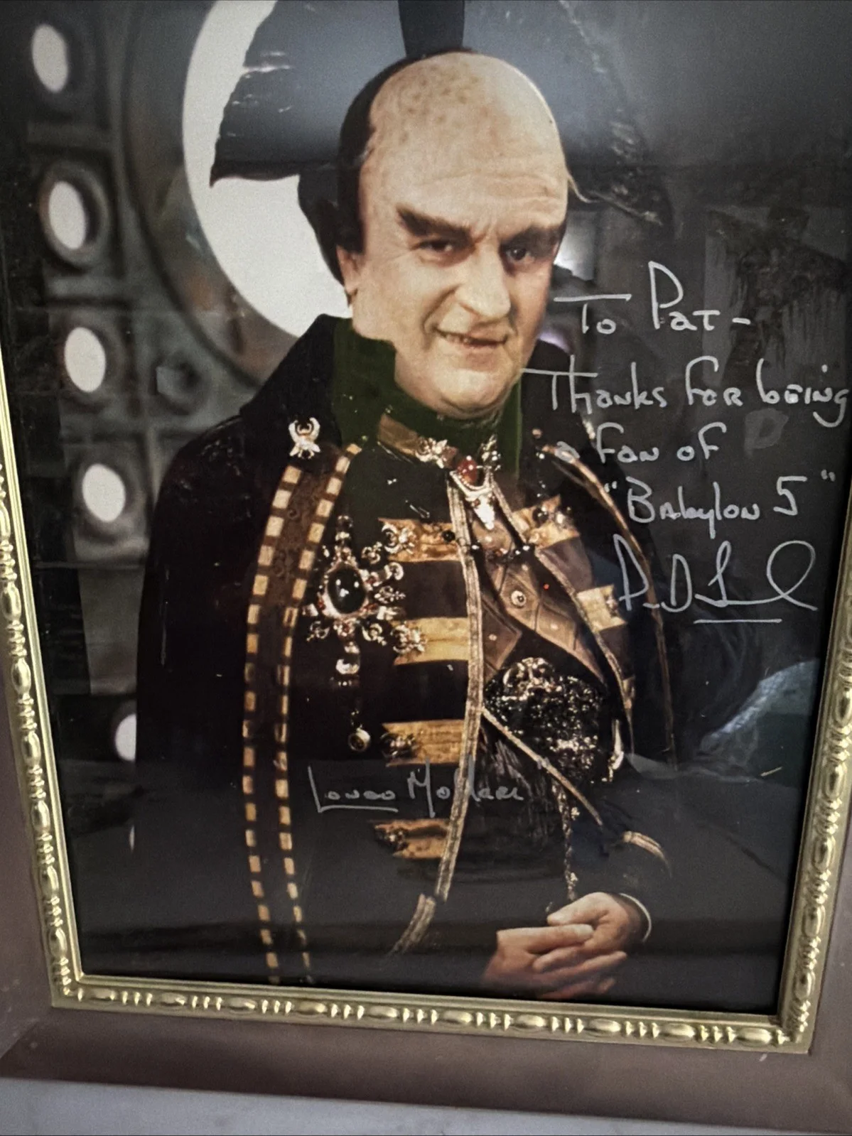Peter Jurasik Lando Mollari Signed Photo Star Trek Babylon 5 (2), image 4
