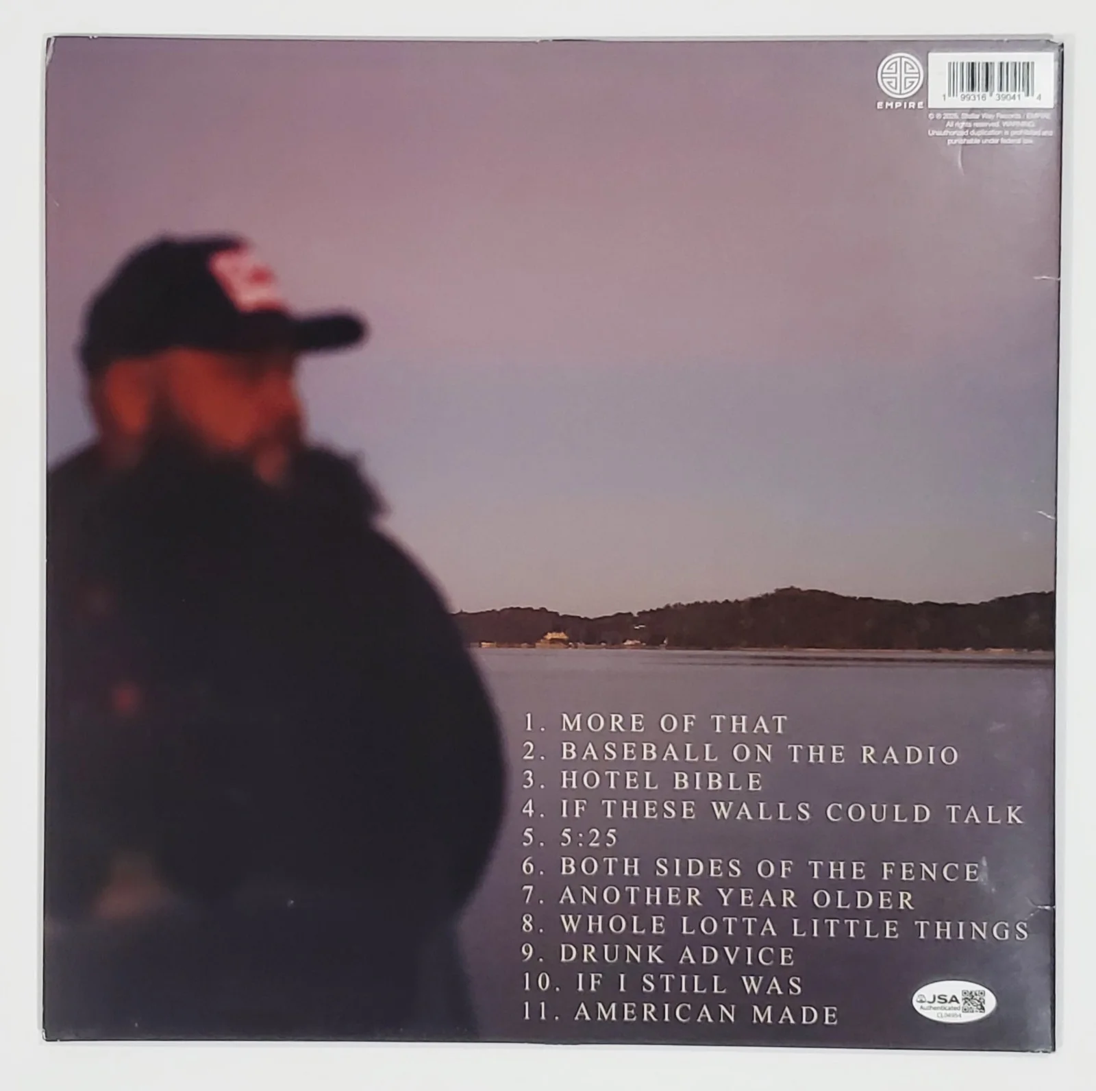 LARRY FLEET SIGNED ANOTHER YEAR OLDER VINYL LP RECORD ALBUM W/ JSA CERT, изображение 2
