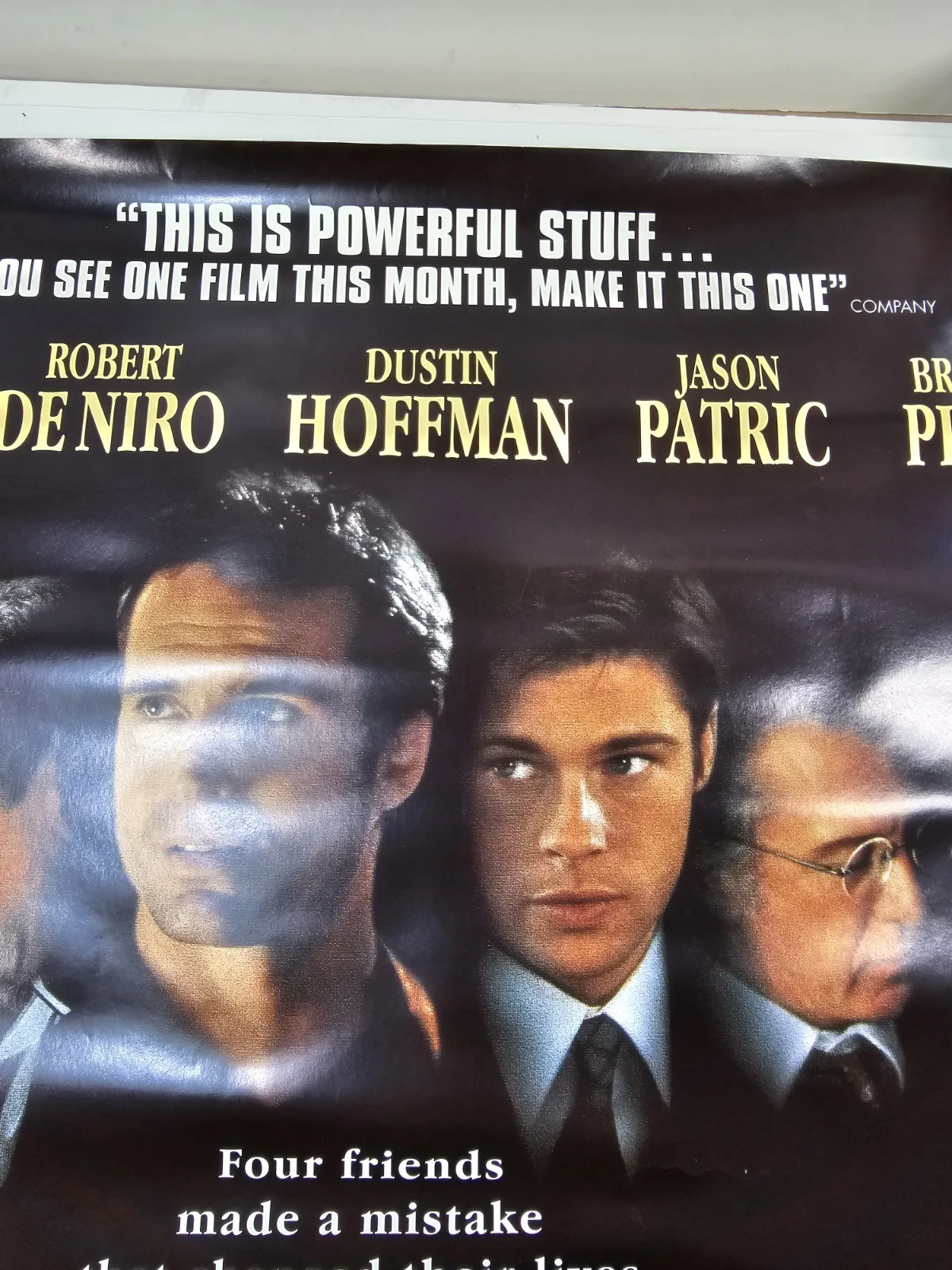 Sleepers Brad Pitt Robert De Niro Bacon Hoffman Movie Poster A2 59x42cm 1996 90s, image 3