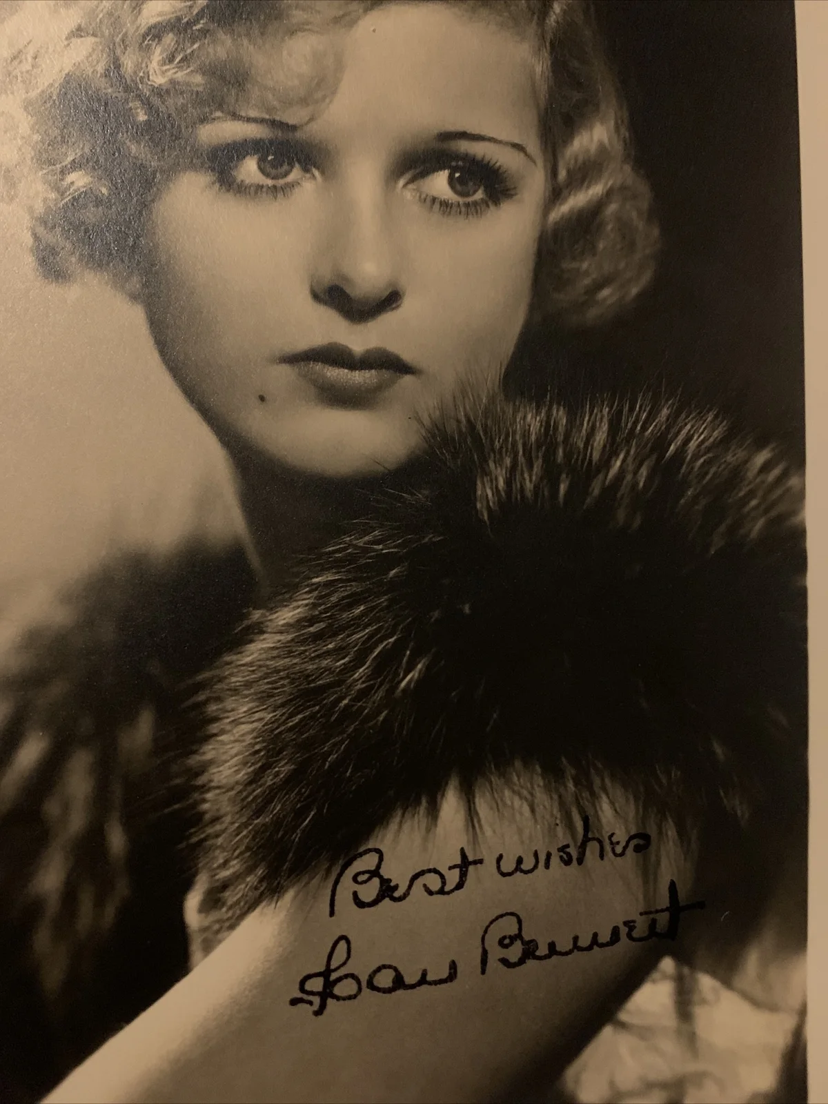 Joan Bennet — JOAN BENNET Original Vintage Studio Signed Portrait Black White Photo 5x7 1934, image 3