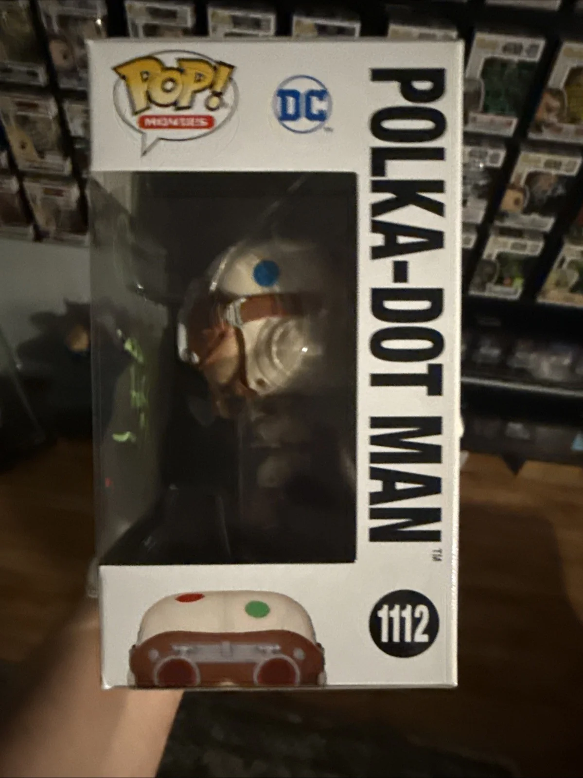 David Dastmalchian — David Dastmalchian Signed Polka - Dot Man Suicide Squad DC Funko W/ C.N. & Dots, изображение 4