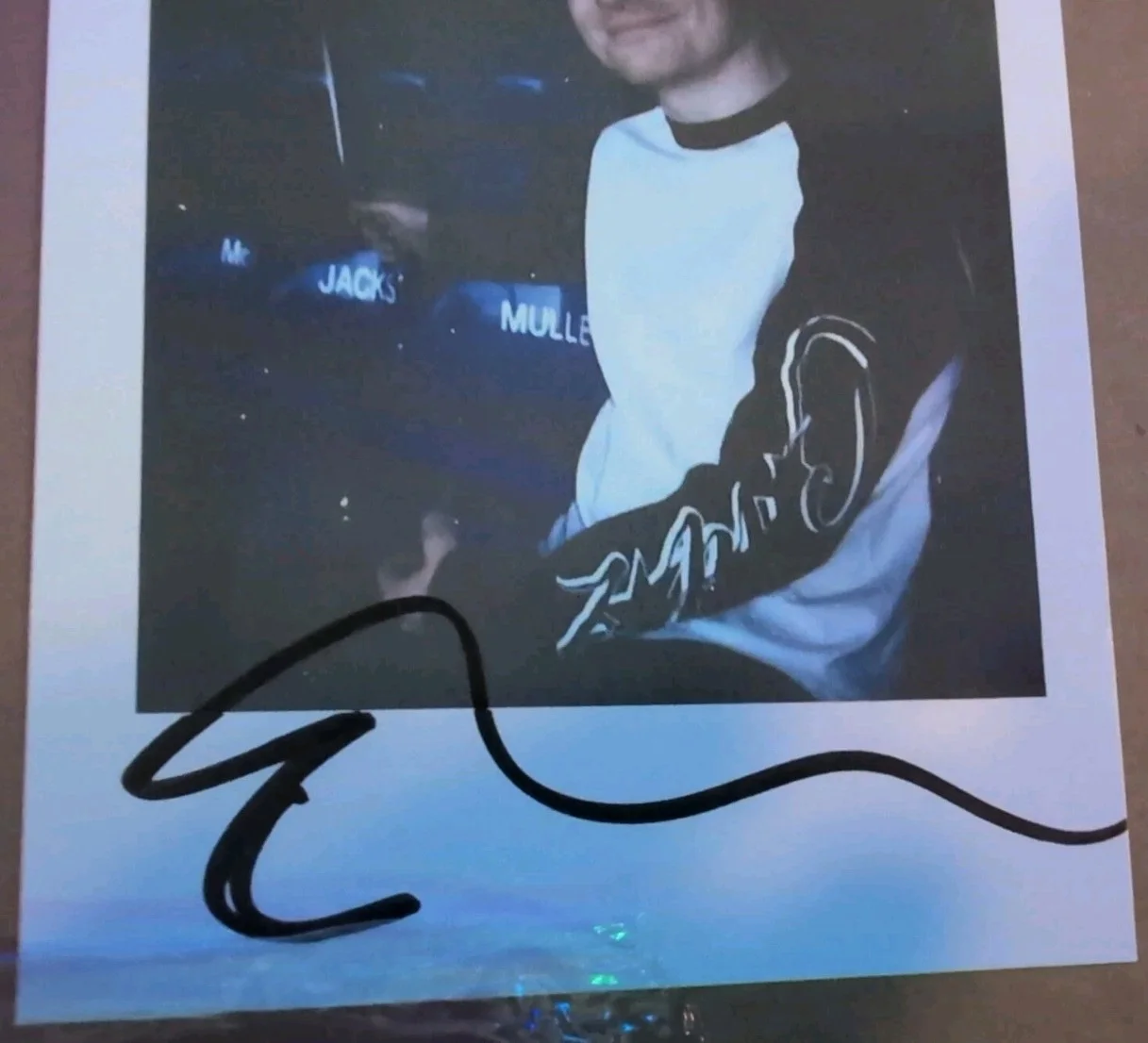 Ed Sheeran Signed Photo Polaroid Sheeran Autographed Picture From Play LP Signed, изображение 2