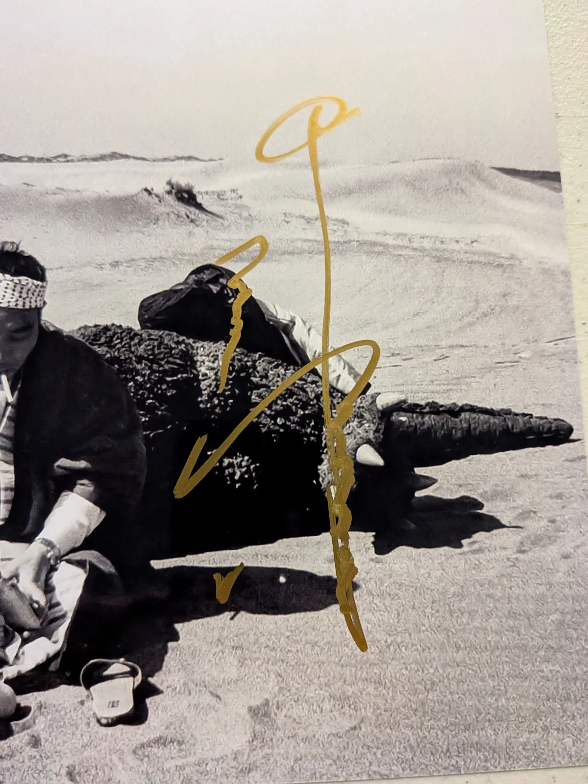HARUO NAKAJIMA Signed 8x10 GODZILLA King of the Monsters Suit Actor BAS COA H, image 2
