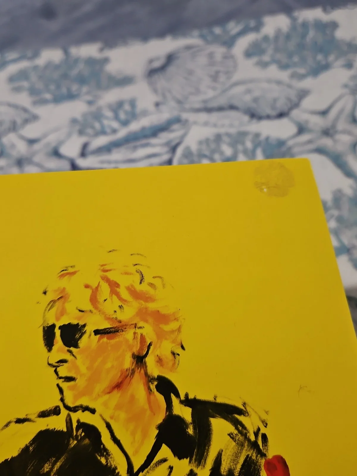Ian Hunter Signed Album Insert For "Defiance Part 1" Musician.Insert Only Not LP, image 4