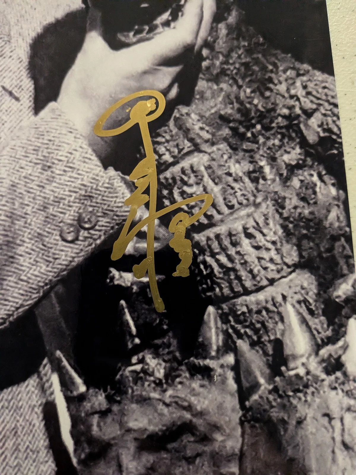 HARUO NAKAJIMA Signed 8x10 GODZILLA King of the Monsters Suit Actor BAS COA C, изображение 2