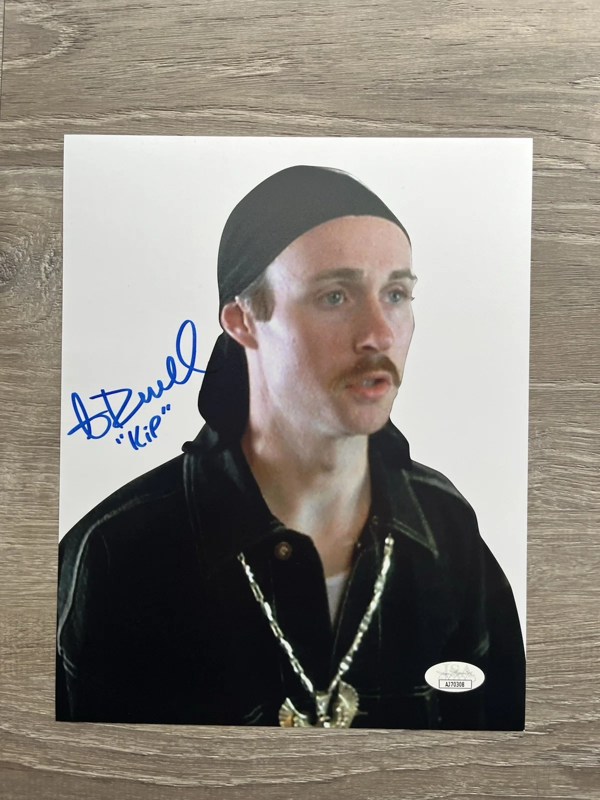 Aaron Ruell — Aaron Ruell Signed Kip 8x10 Photo JSA COA Napoleon Dynamite, image 2