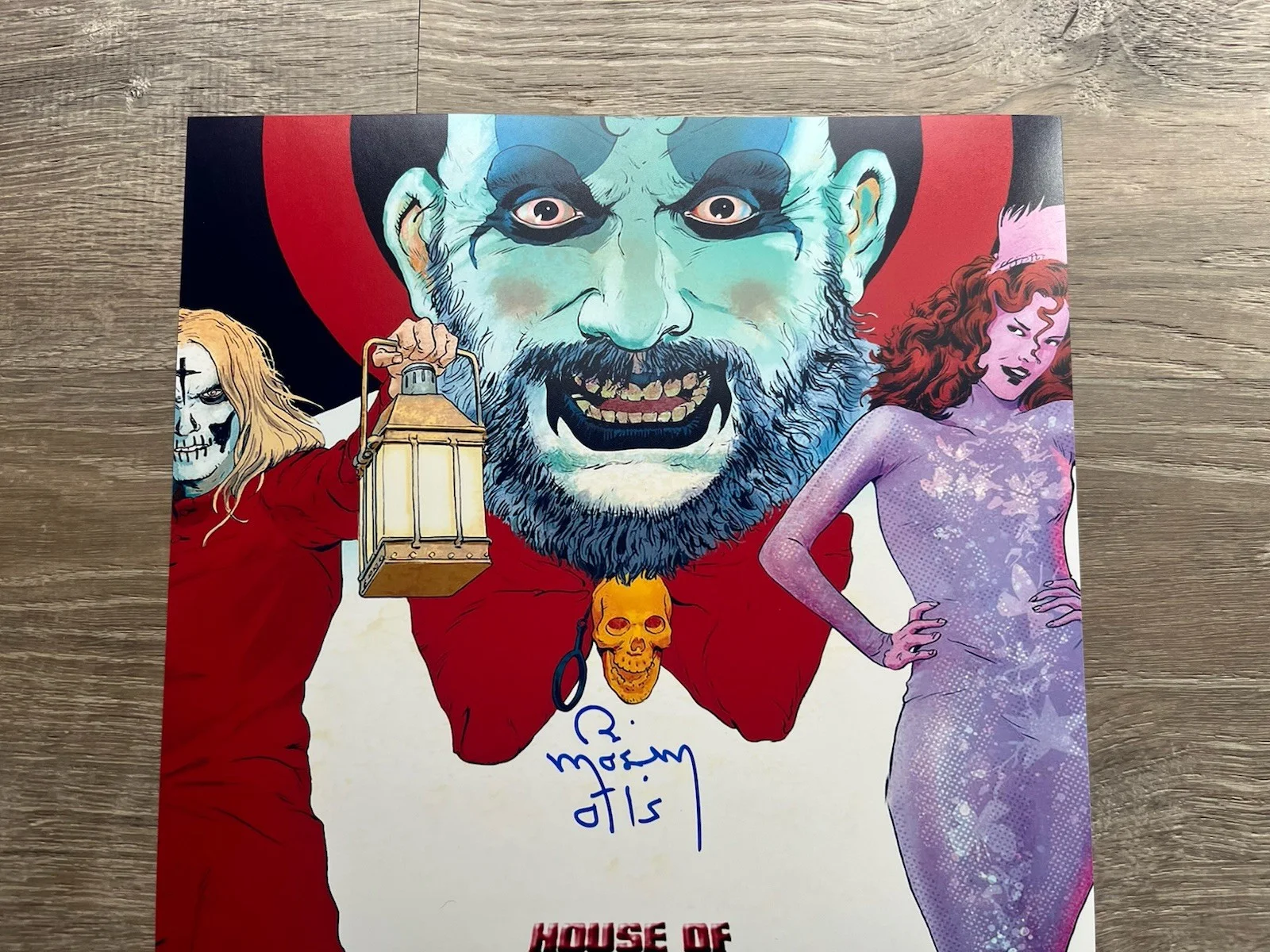 Bill Moseley — Bill Moseley Signed House of 1000 Corpses 11x14 Photo JSA COA Otis Horror Auto, изображение 3