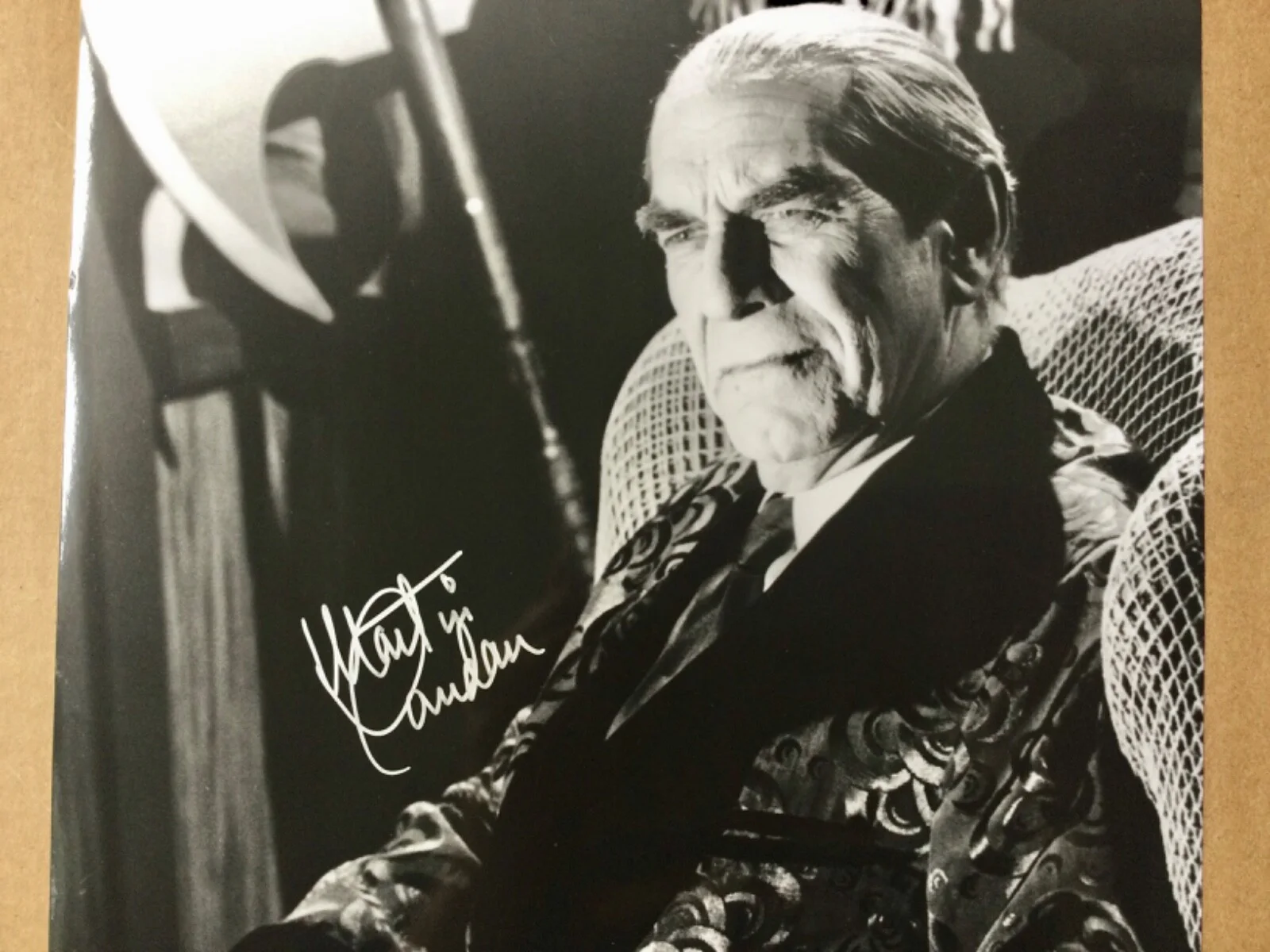 Martin Landau — Martin Landau (1928-2017) LARGE 11” X 14” Autographed Signed Photo from Ed Wood, изображение 4