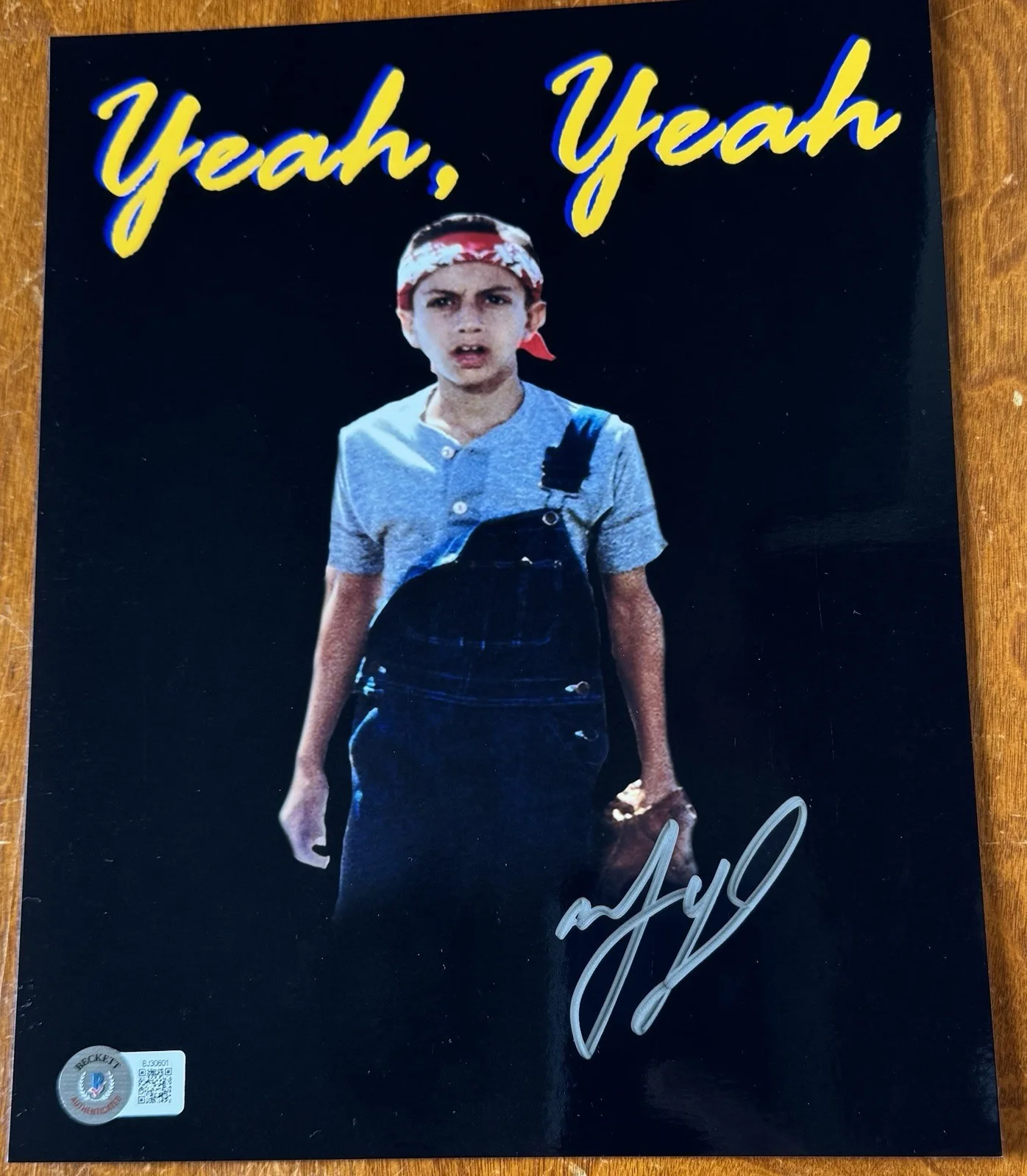 Marty York — Marty York Signed 8x10 Photo Yeah Yeah The Sandlot Beckett Coa￼