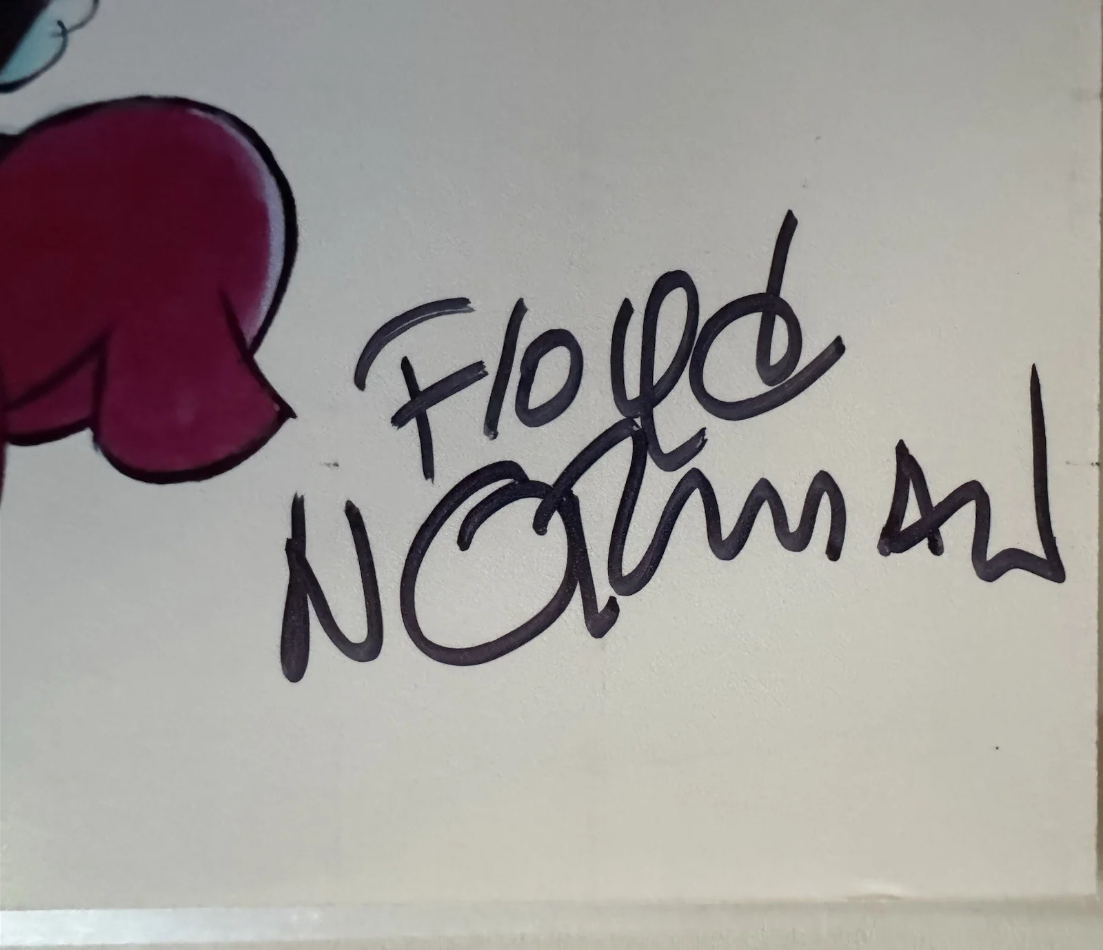 Floyd Norman — Disney Animator Floyd Norman signed 8x10 photo Disney Beckett BAS COA, изображение 2