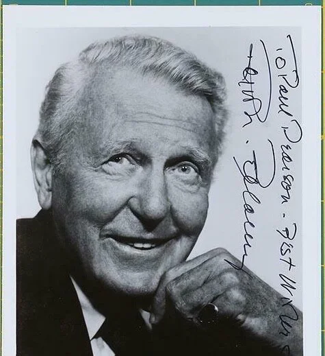 RALPH BELLAMY — RALPH BELLAMY SIGNED AUTOGRAPHED INSCRIBED 5X7 AUTHENTICE *, image 2