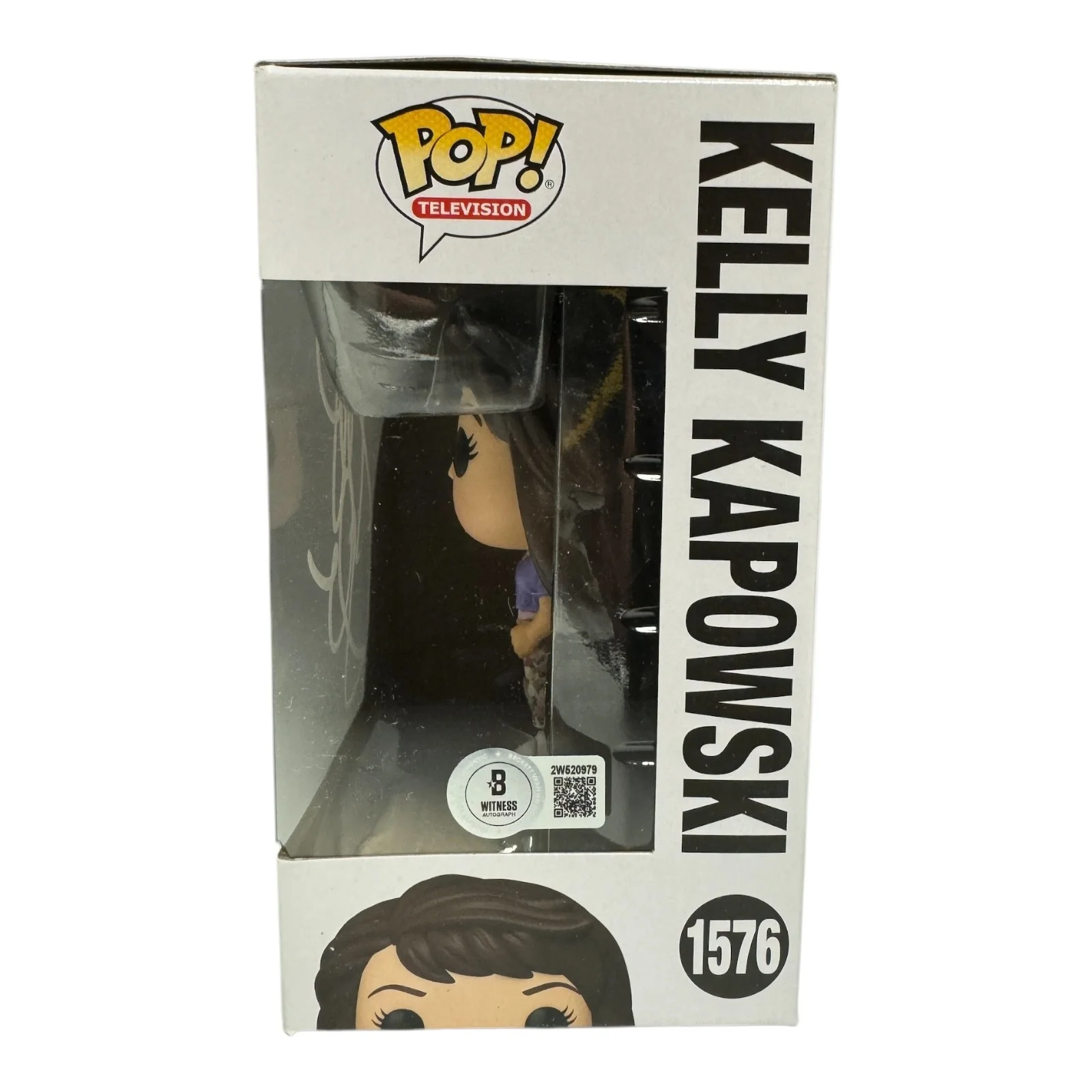 Tiffani Thiessen — Tiffani Thiessen Signed Autograph Saved By the Bell Funko 1576 Beckett Bas Kelly, image 2