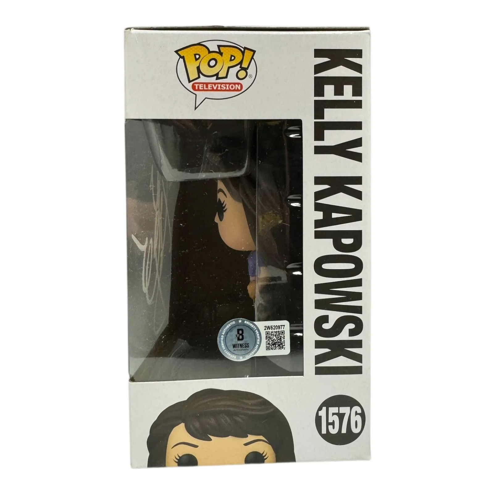 Tiffani Thiessen — Tiffani Thiessen Signed Autograph Saved By the Bell Funko 1576 Beckett Bas Kelly, изображение 2