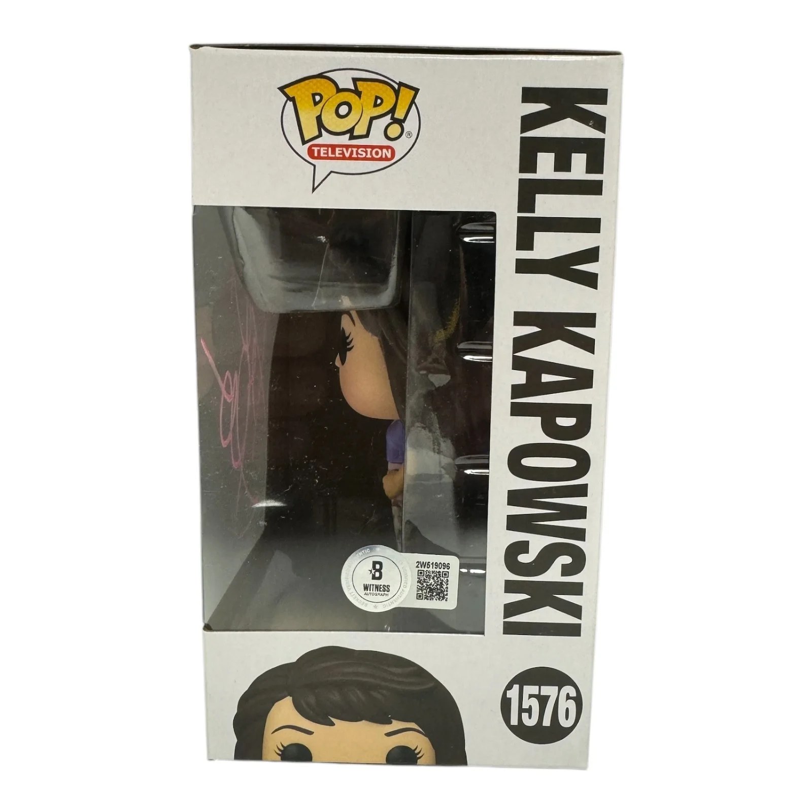 Tiffani Thiessen — Tiffani Thiessen Signed Autograph Saved By the Bell Funko 1576 Beckett Bas Kelly, изображение 2