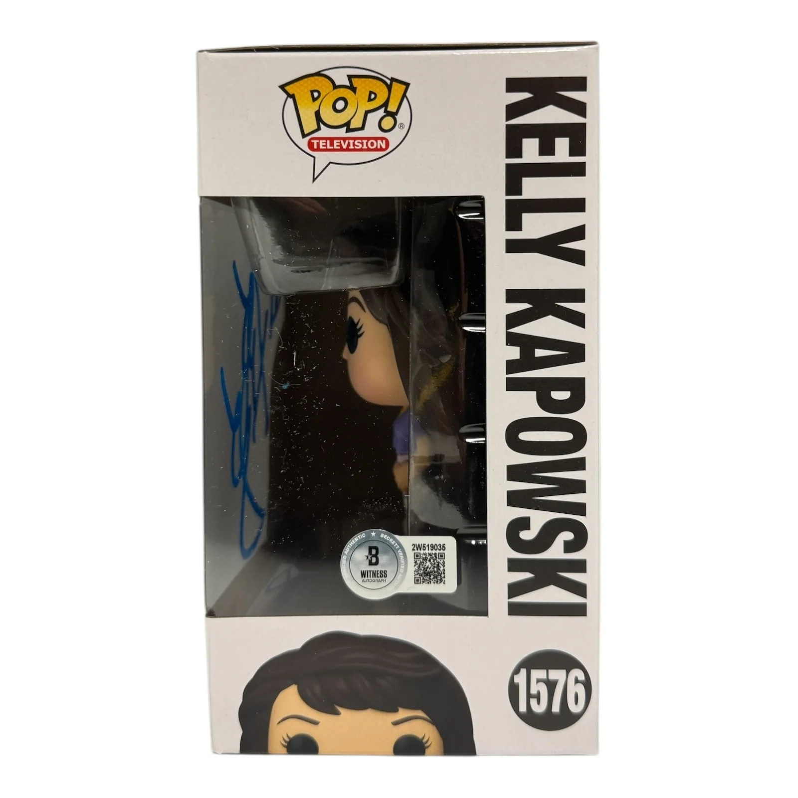 Tiffani Thiessen — Tiffani Thiessen Signed Autograph Saved By the Bell Funko 1576 Beckett Bas Kelly, изображение 2