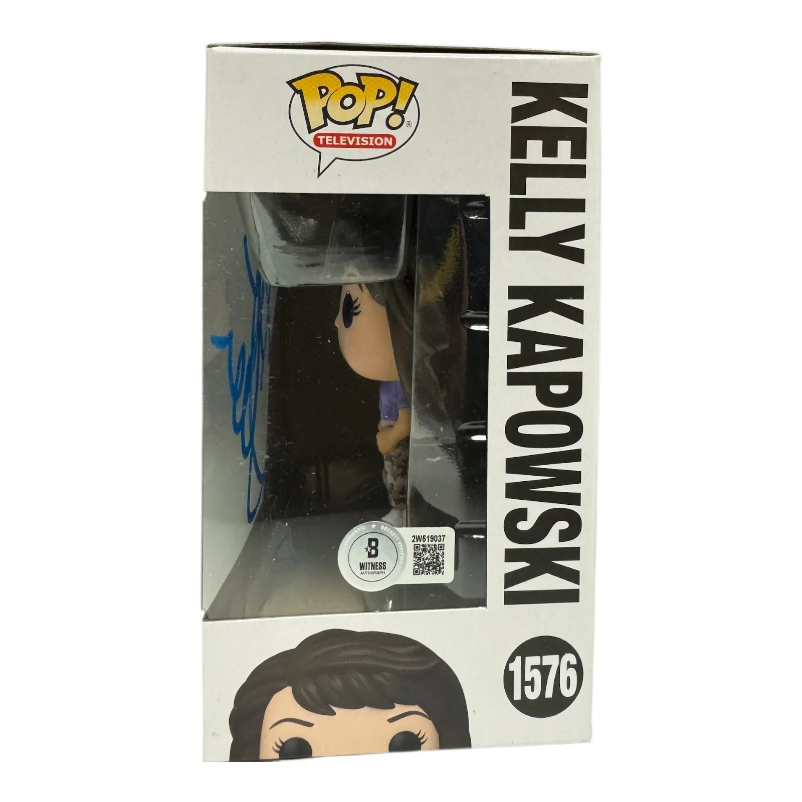 Tiffani Thiessen — Tiffani Thiessen Signed Autograph Saved By the Bell Funko 1576 Beckett Bas Kelly, изображение 2