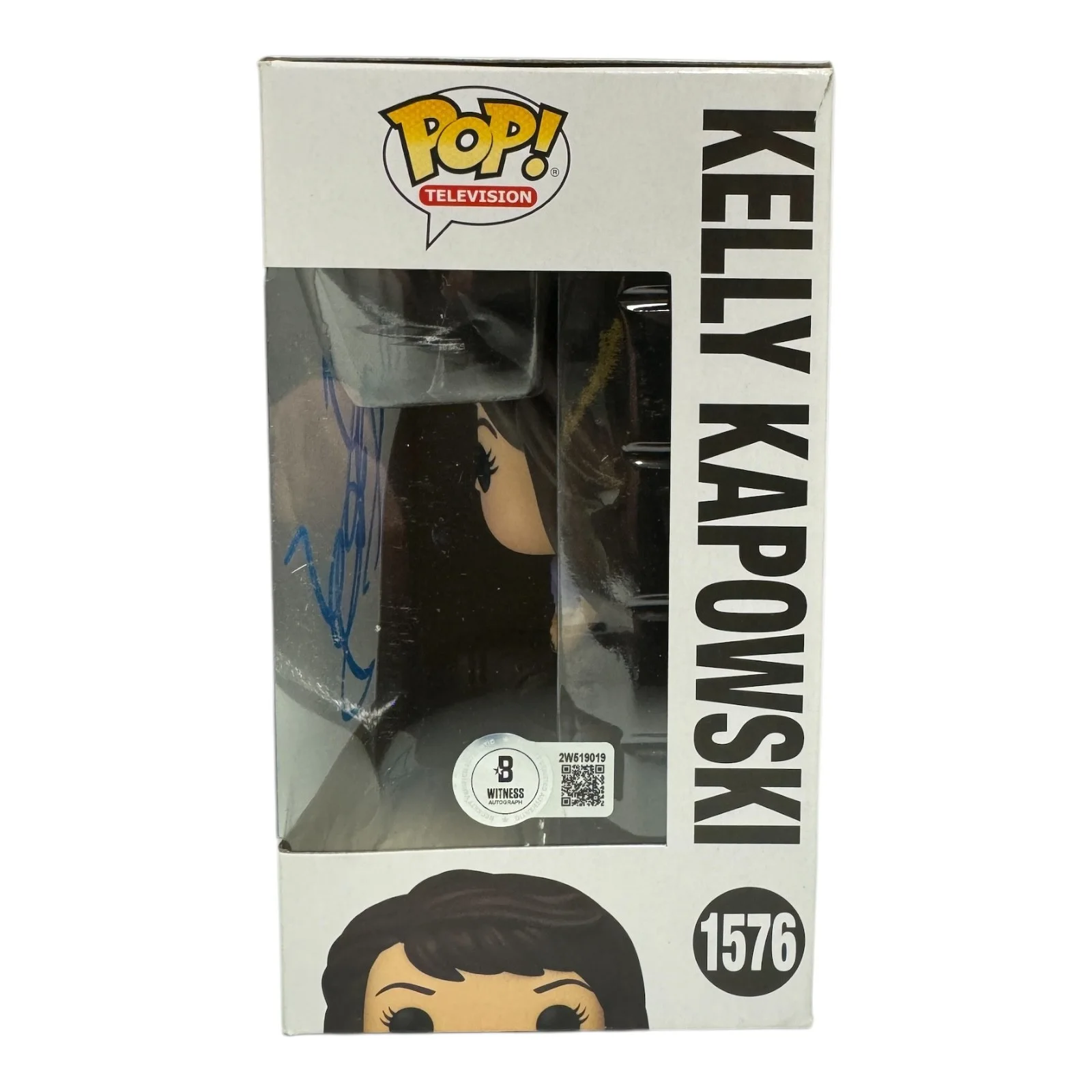 Tiffani Thiessen — Tiffani Thiessen Signed Autograph Saved By the Bell Funko 1576 Beckett Bas Kelly, изображение 2