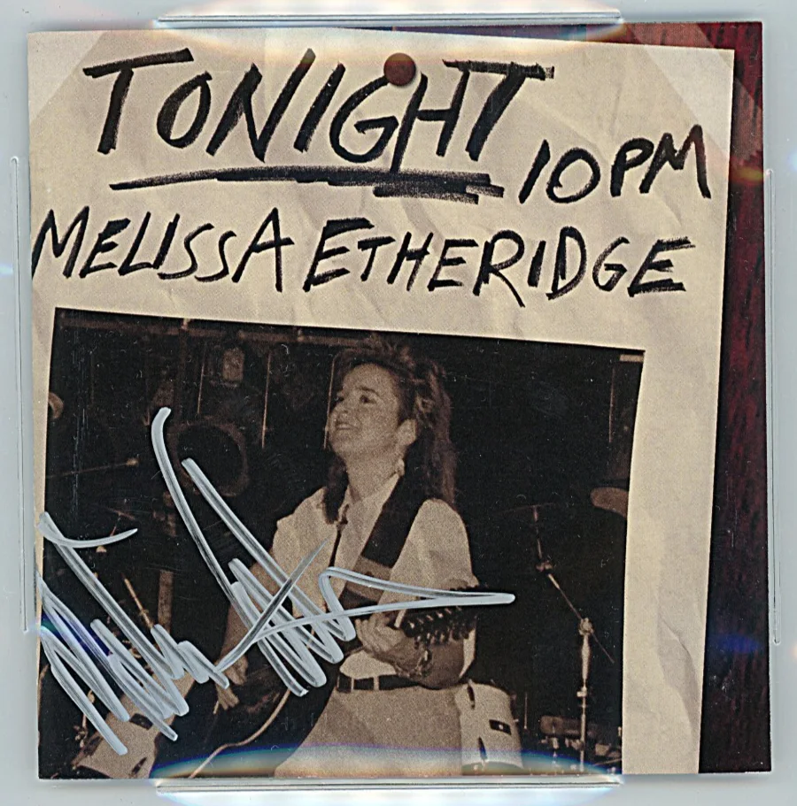 Melissa Etheridge — Melissa Etheridge Signed One Way Out CD Booklet Beckett BAS Slabbed Autograph, image 2
