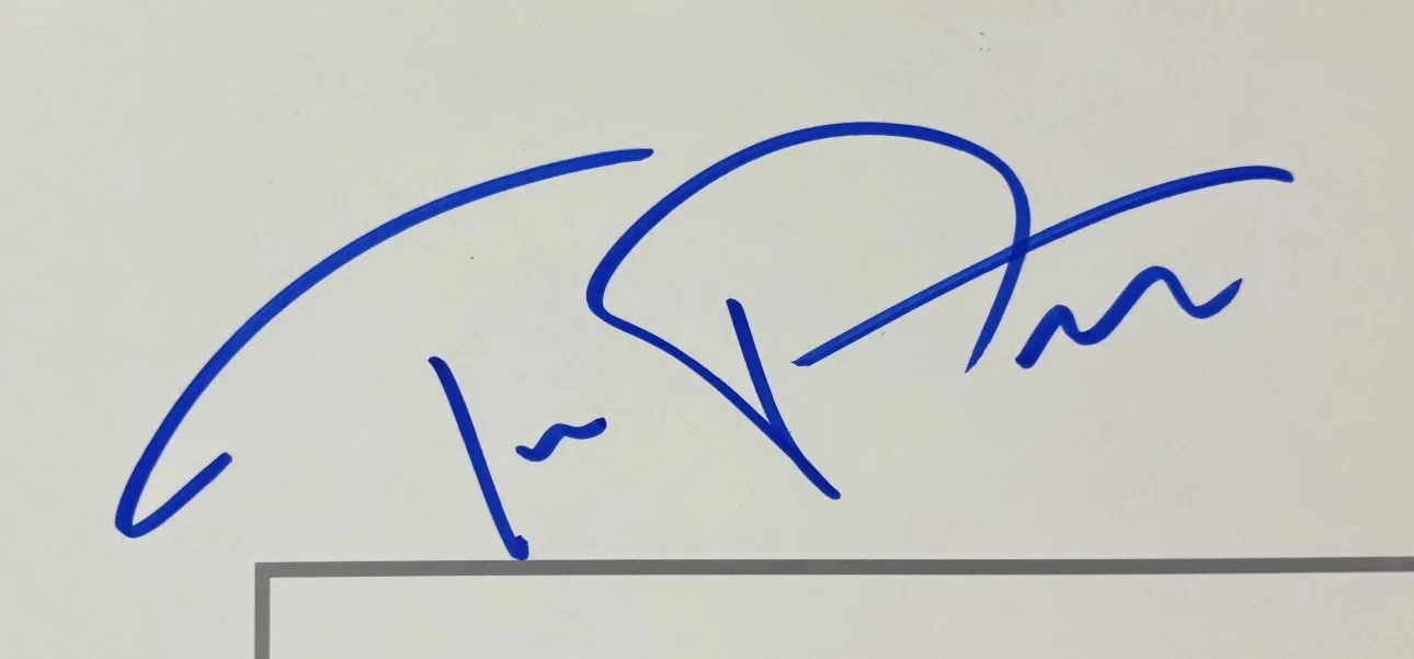 Tom Petty Mike Campbell Dual Signed Autograph Echo Album Insert Beckett BAS LOA, image 3